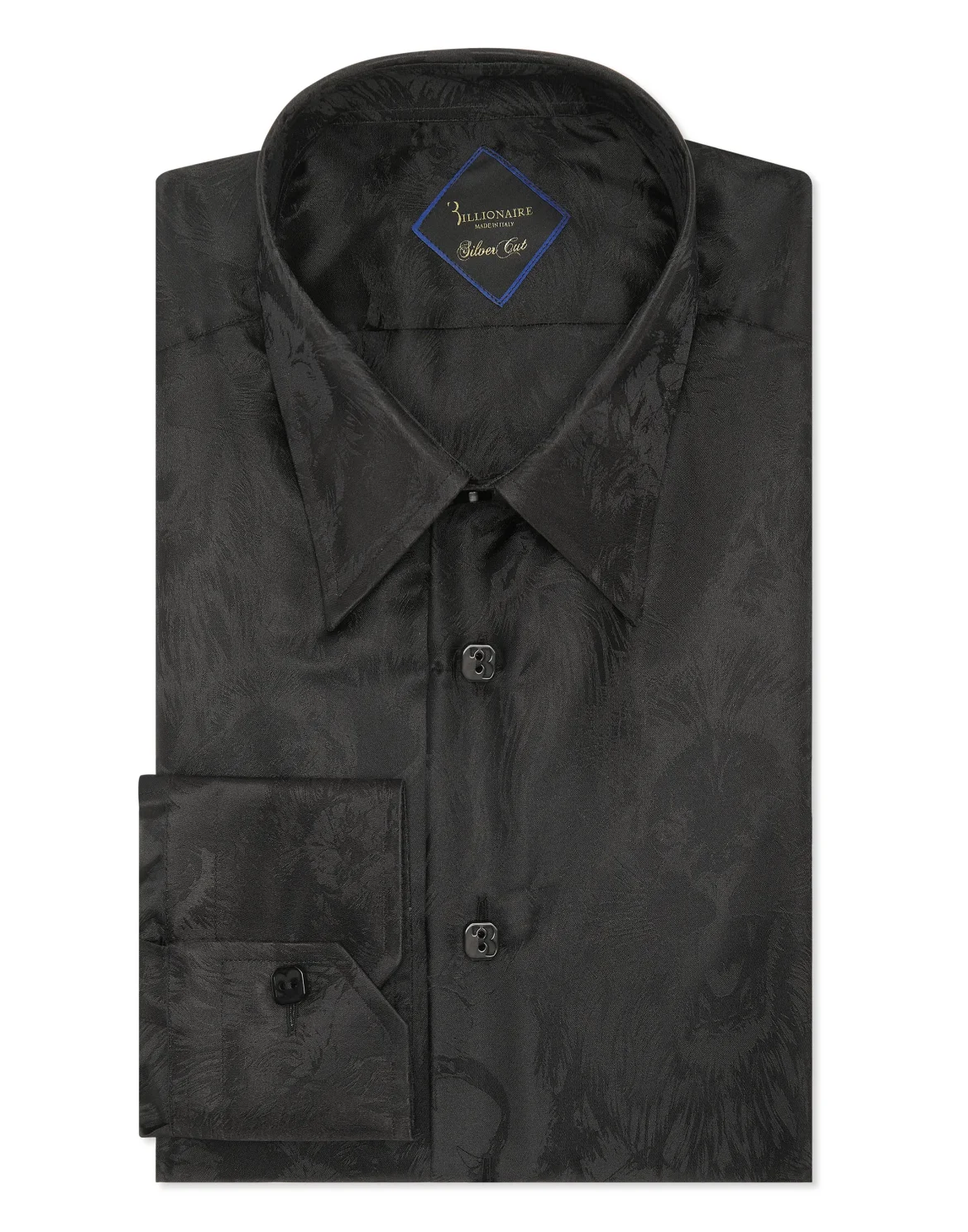 Shirt Silver Cut LS, цвет: Черный