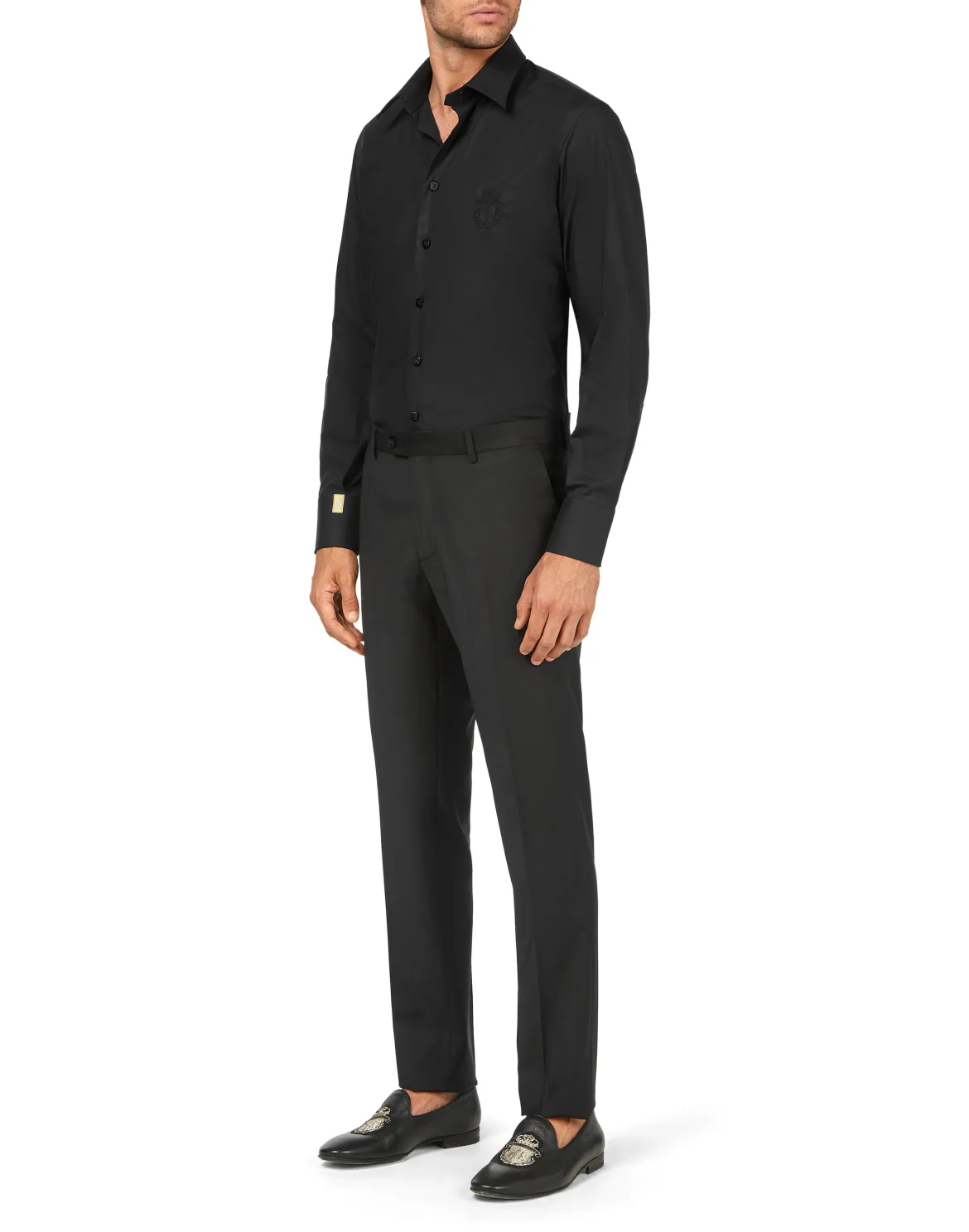Shirt Silver Cut LS, цвет: Черный