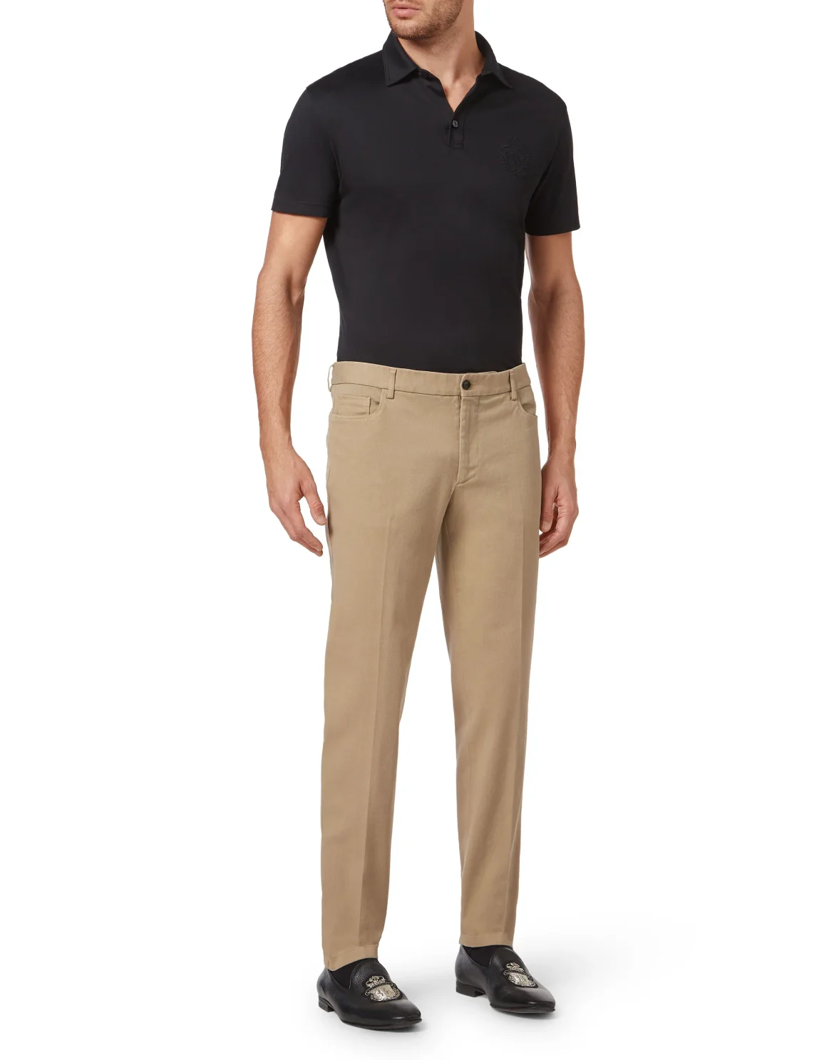 Long Trousers Chinos fit, цвет: Бежевый