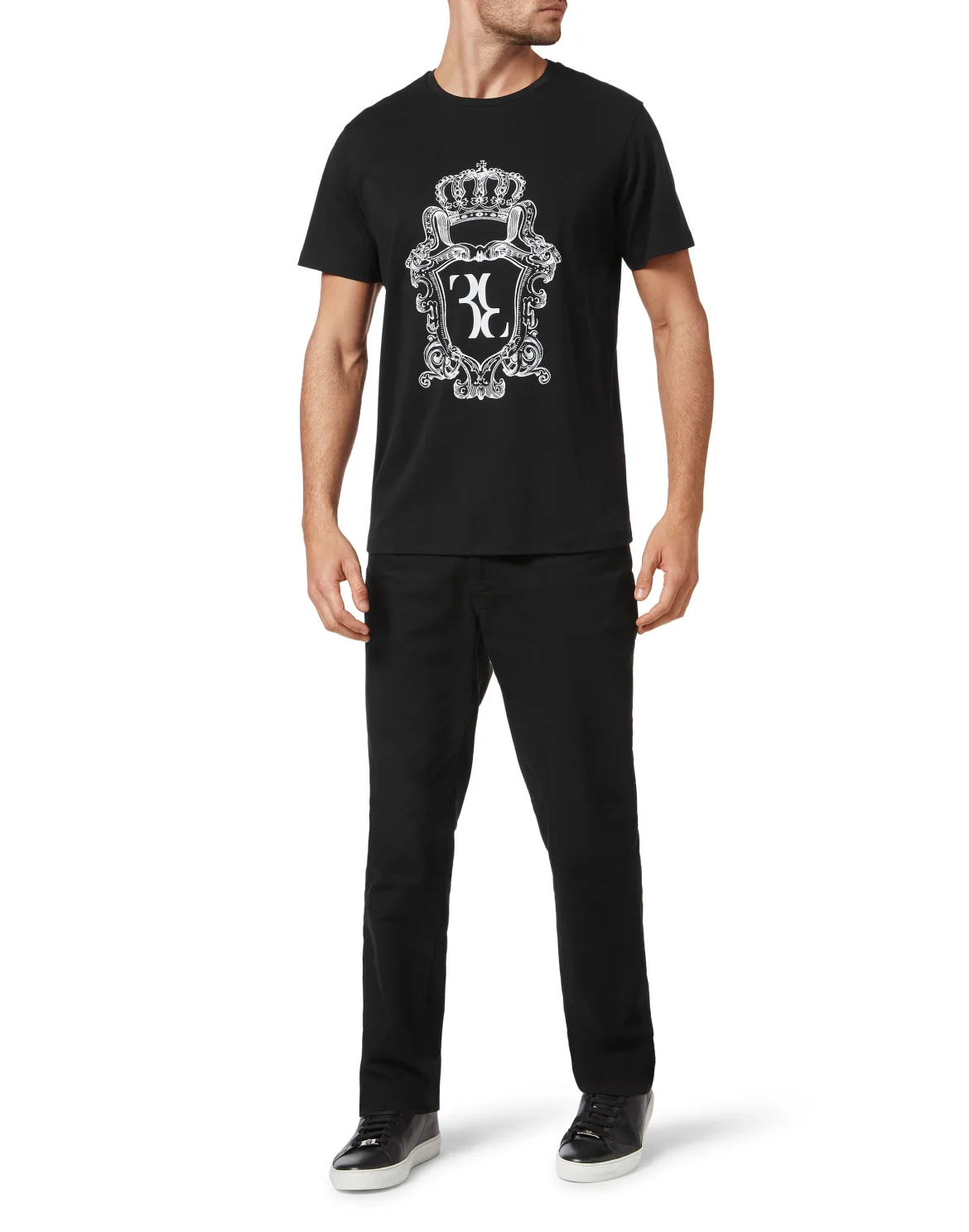 T-shirt Round Neck SS, цвет: Черный