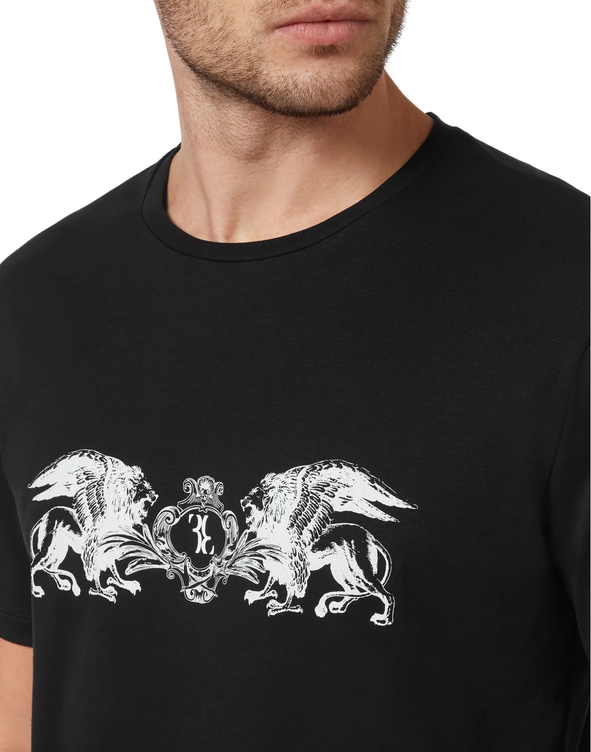 T-shirt Round Neck SS, цвет: Черный