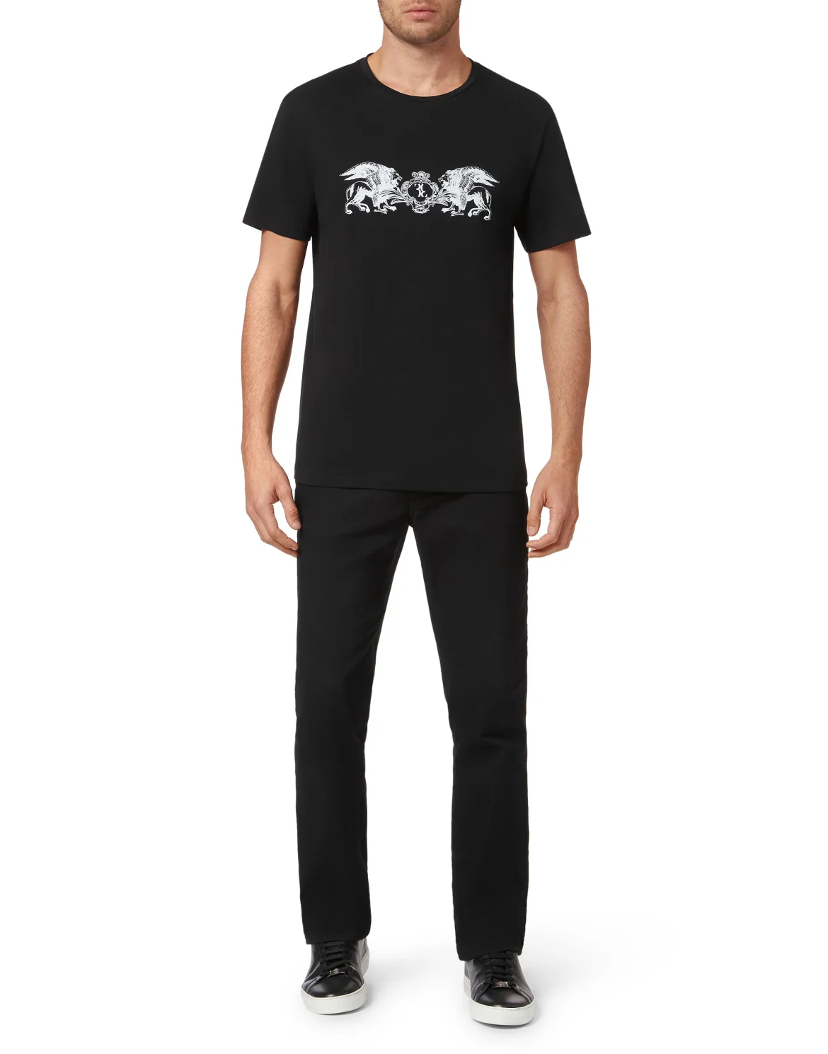 T-shirt Round Neck SS, цвет: Черный