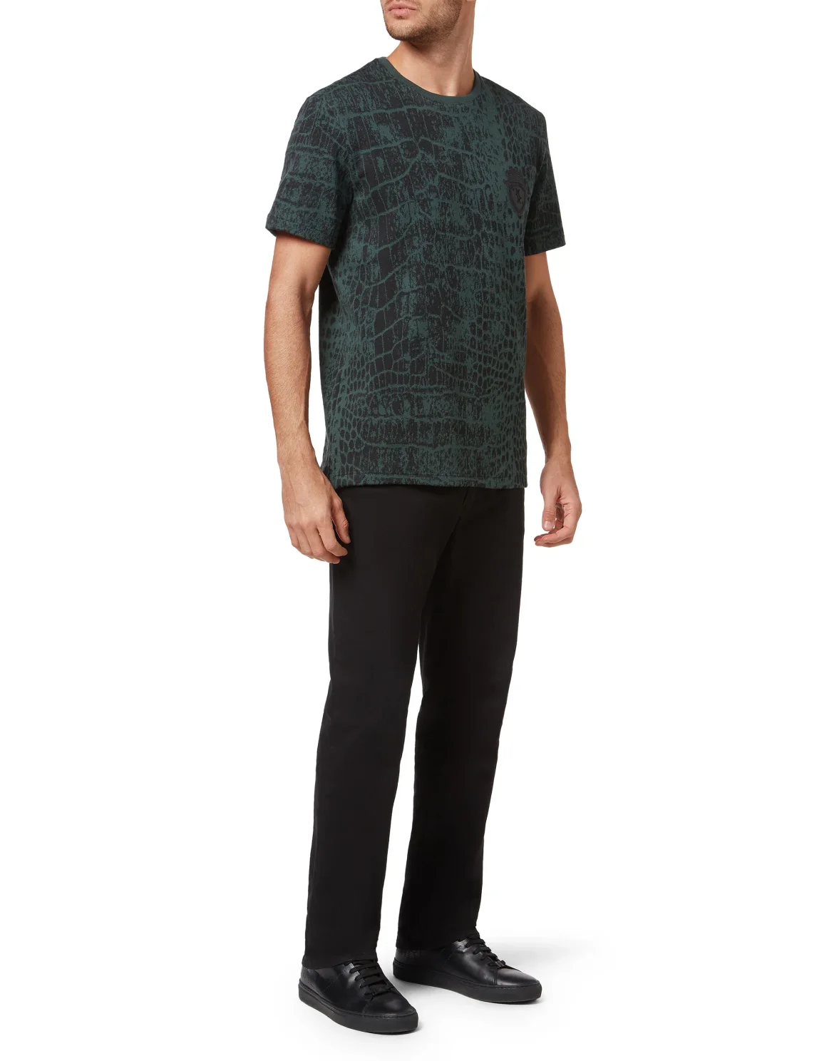 T-shirt Round Neck SS Cocco Print, цвет: Камуфляж