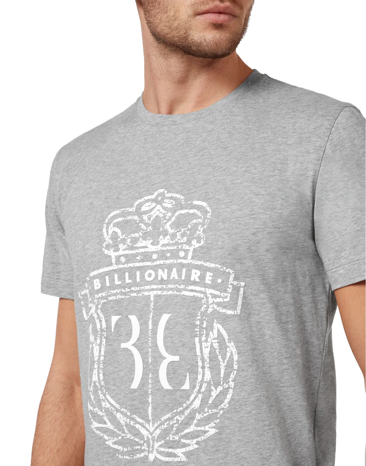 T-shirt Round Neck SS, цвет: Серый