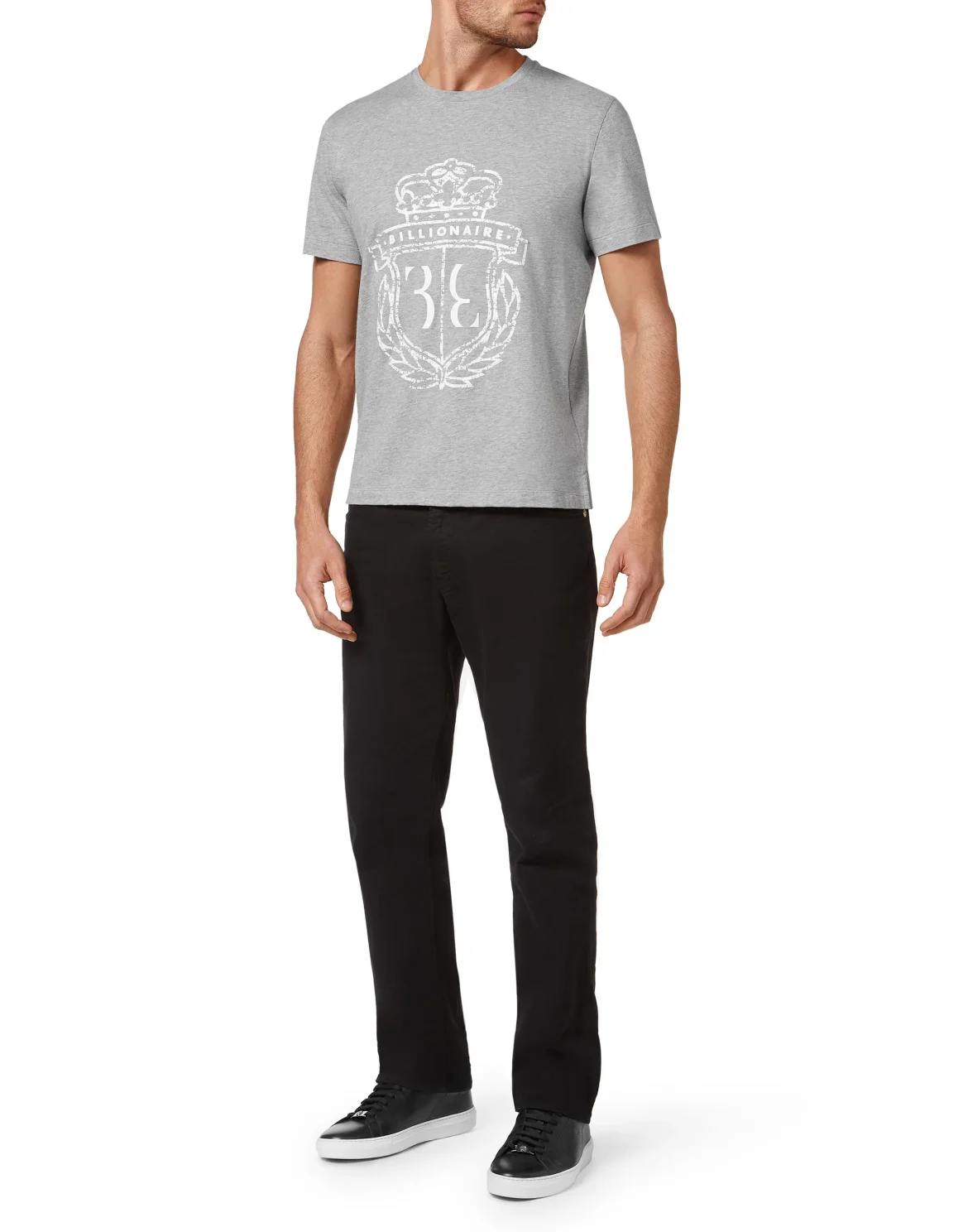 T-shirt Round Neck SS, цвет: Серый