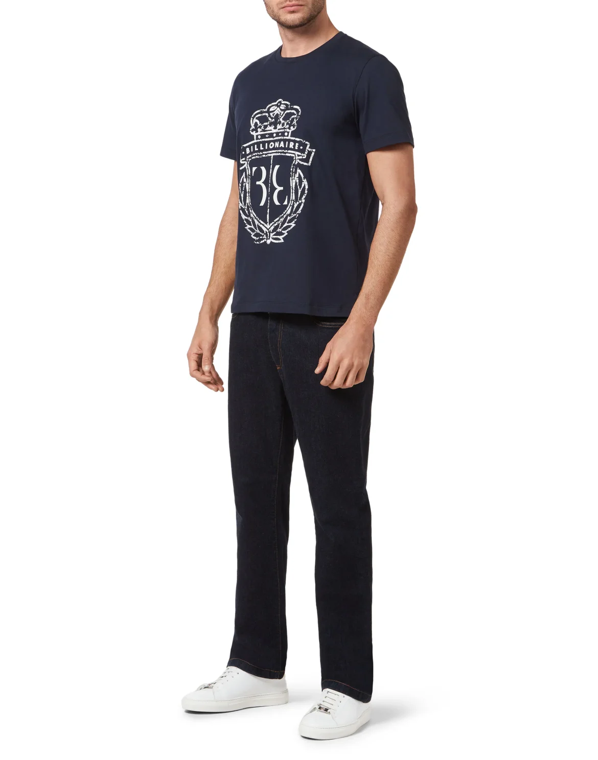 T-shirt Round Neck SS, цвет: Синий