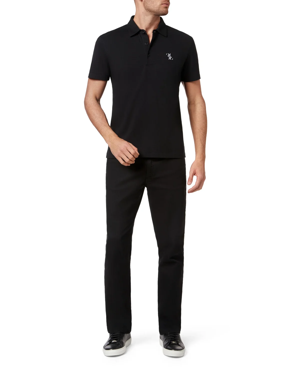 Polo Shirt SS, цвет: Черный