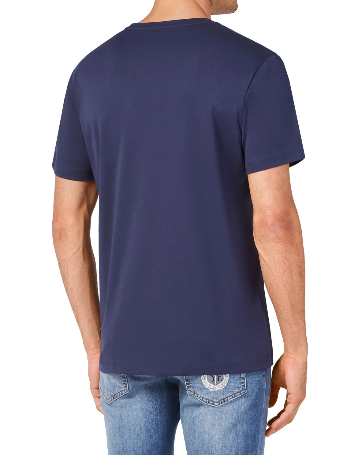 T-shirt Round Neck SS, цвет: Синий