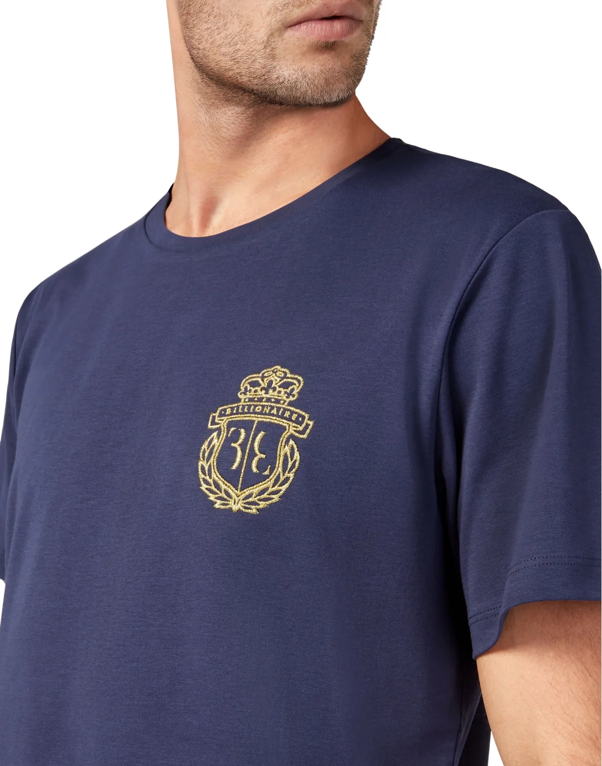 T-shirt Round Neck SS, цвет: Синий