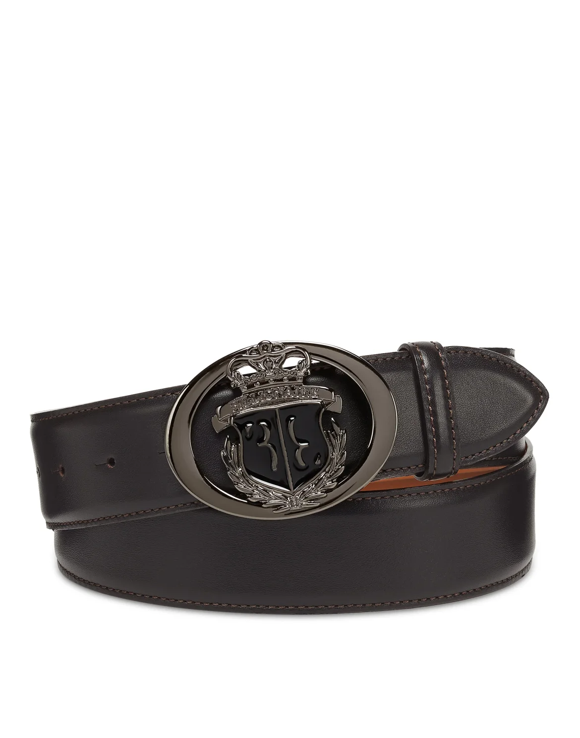 Leather Belt, цвет: Коричневый