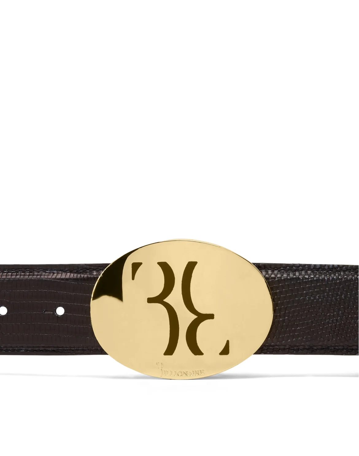 Tejus Leather Belt, цвет: Черный