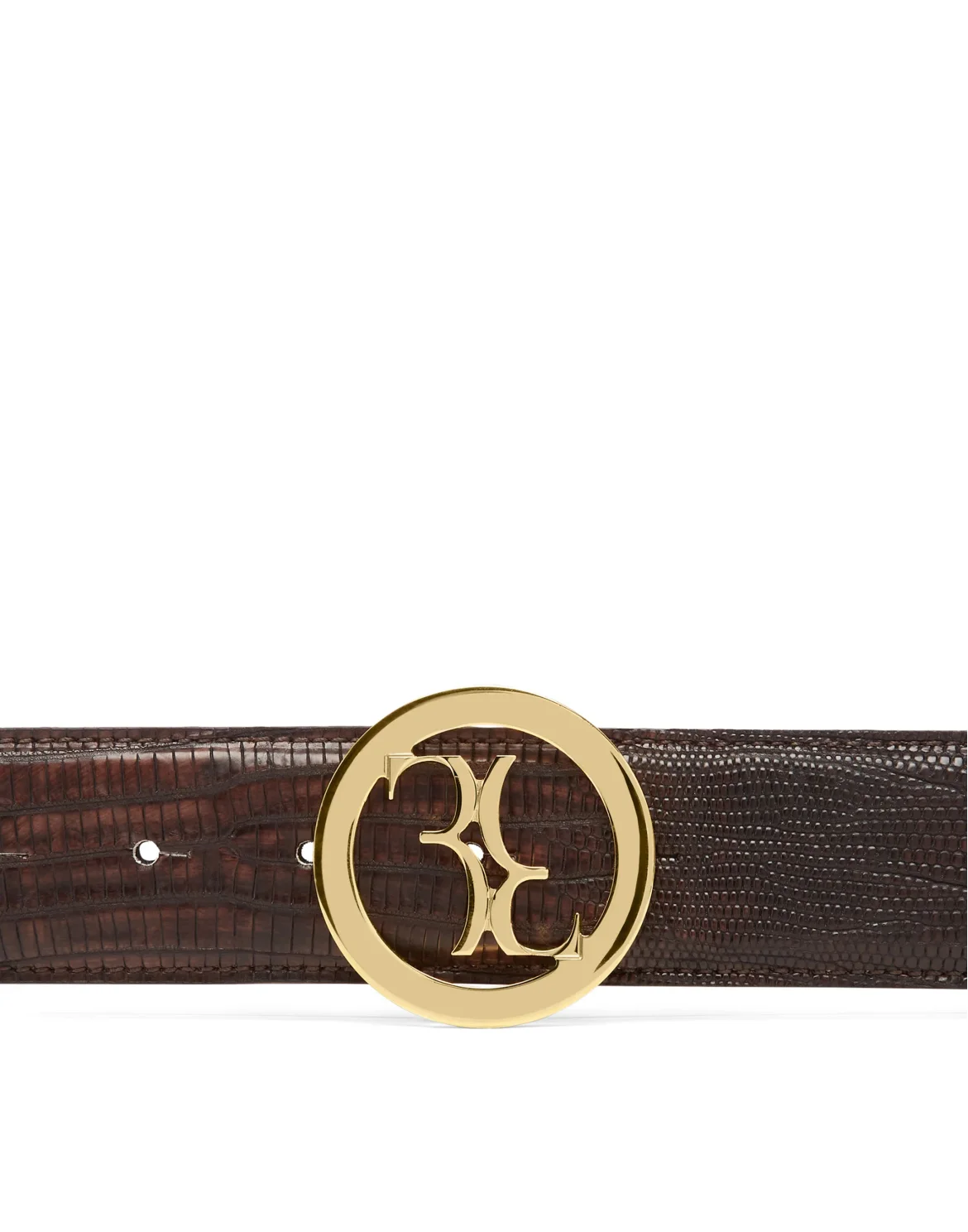 Tejus Leather Belt, цвет: Коричневый