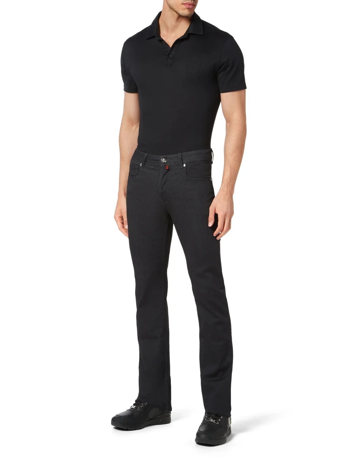 Denim Trousers Regular Fit, цвет: Синий