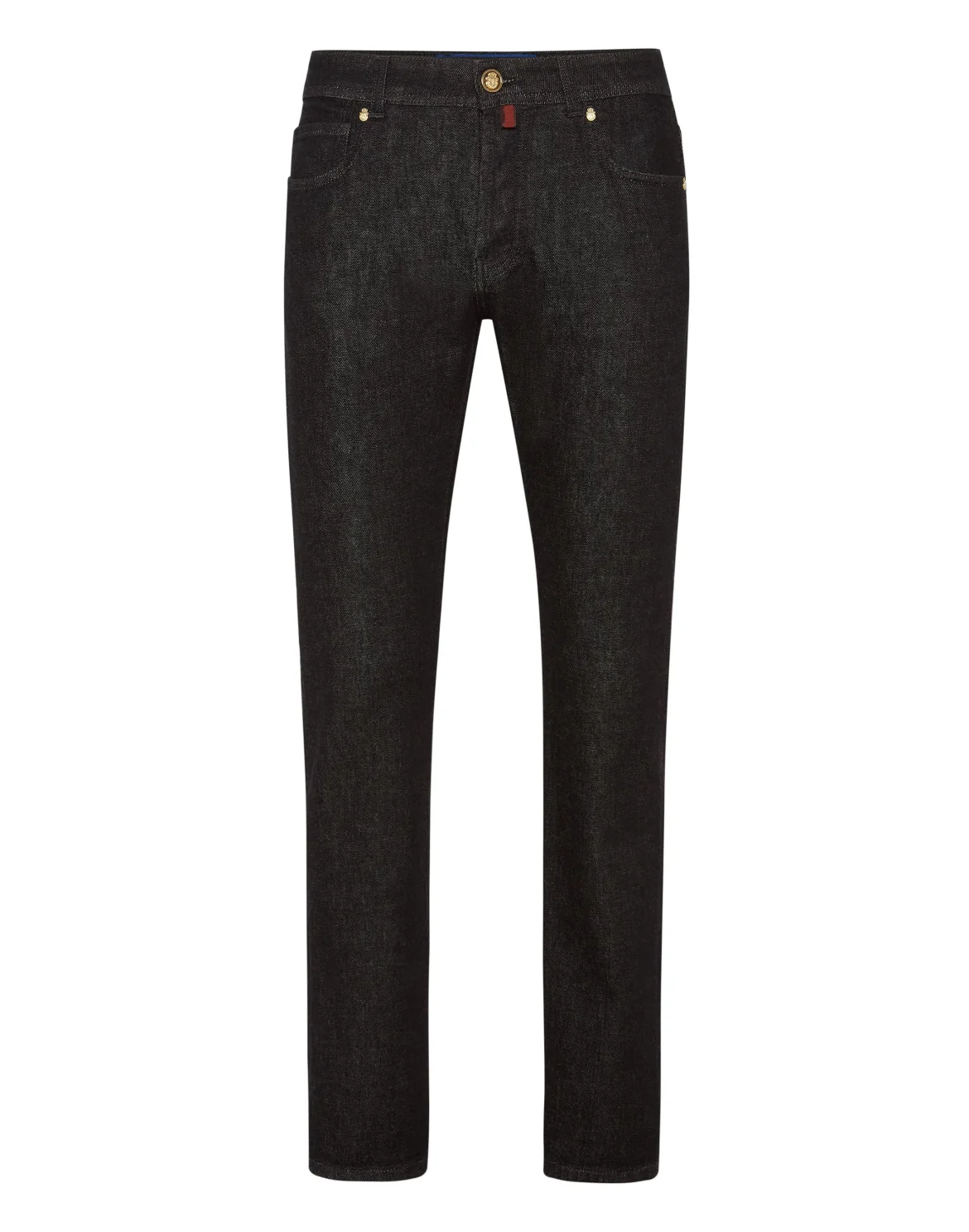 Denim Trousers Super Straight Cut Cashmere, цвет: Черный