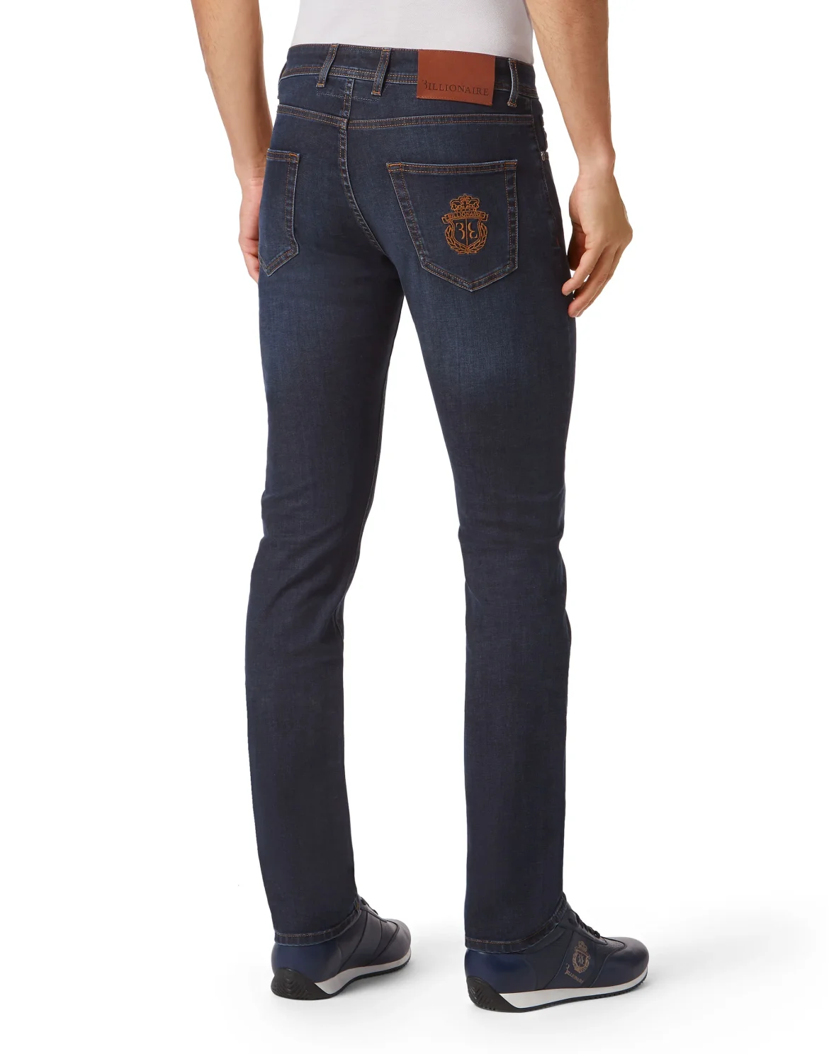 Denim Trousers Super Straight Cut Fit, цвет: Синий