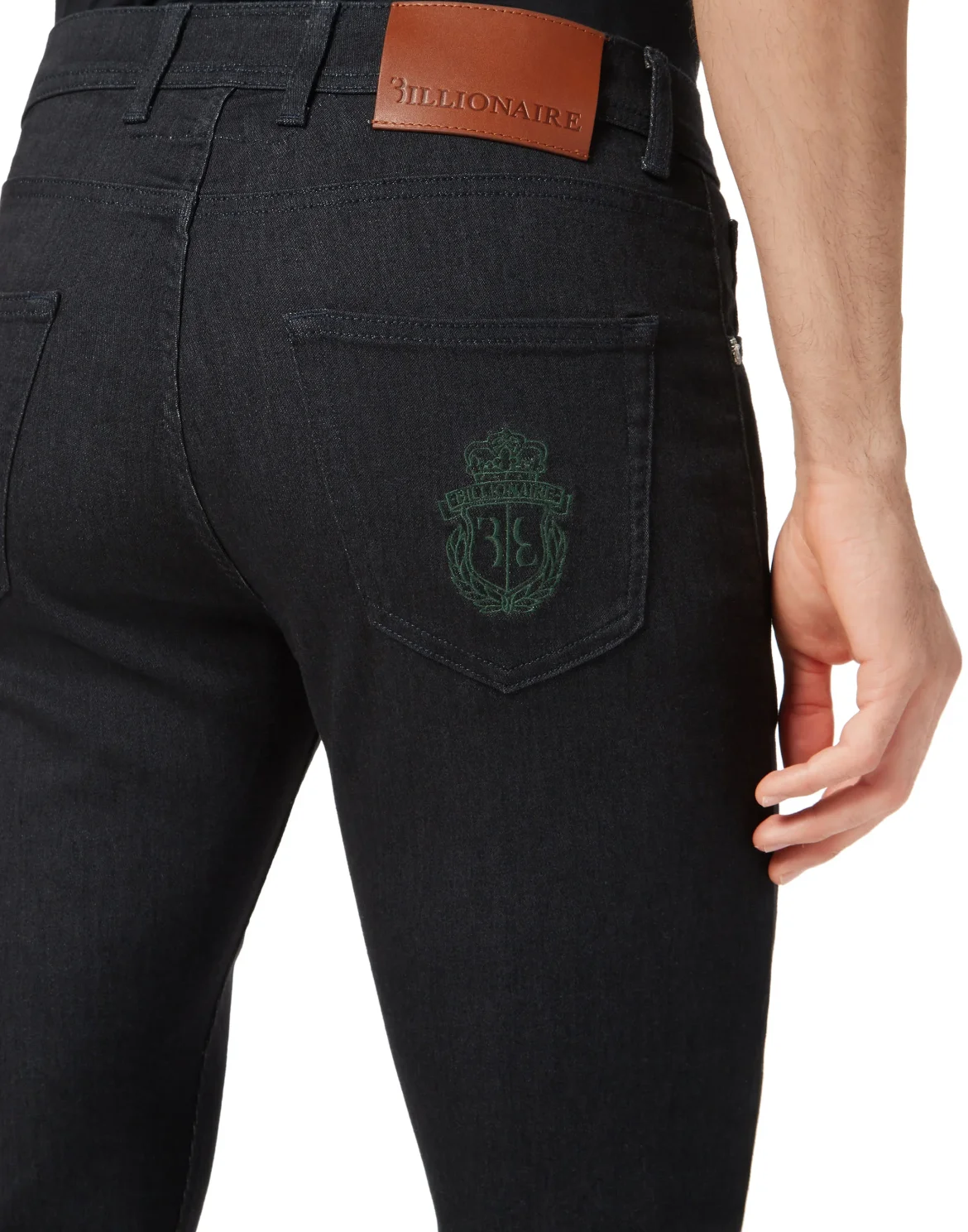 Denim Trousers Super Straight Cut Fit, цвет: Синий