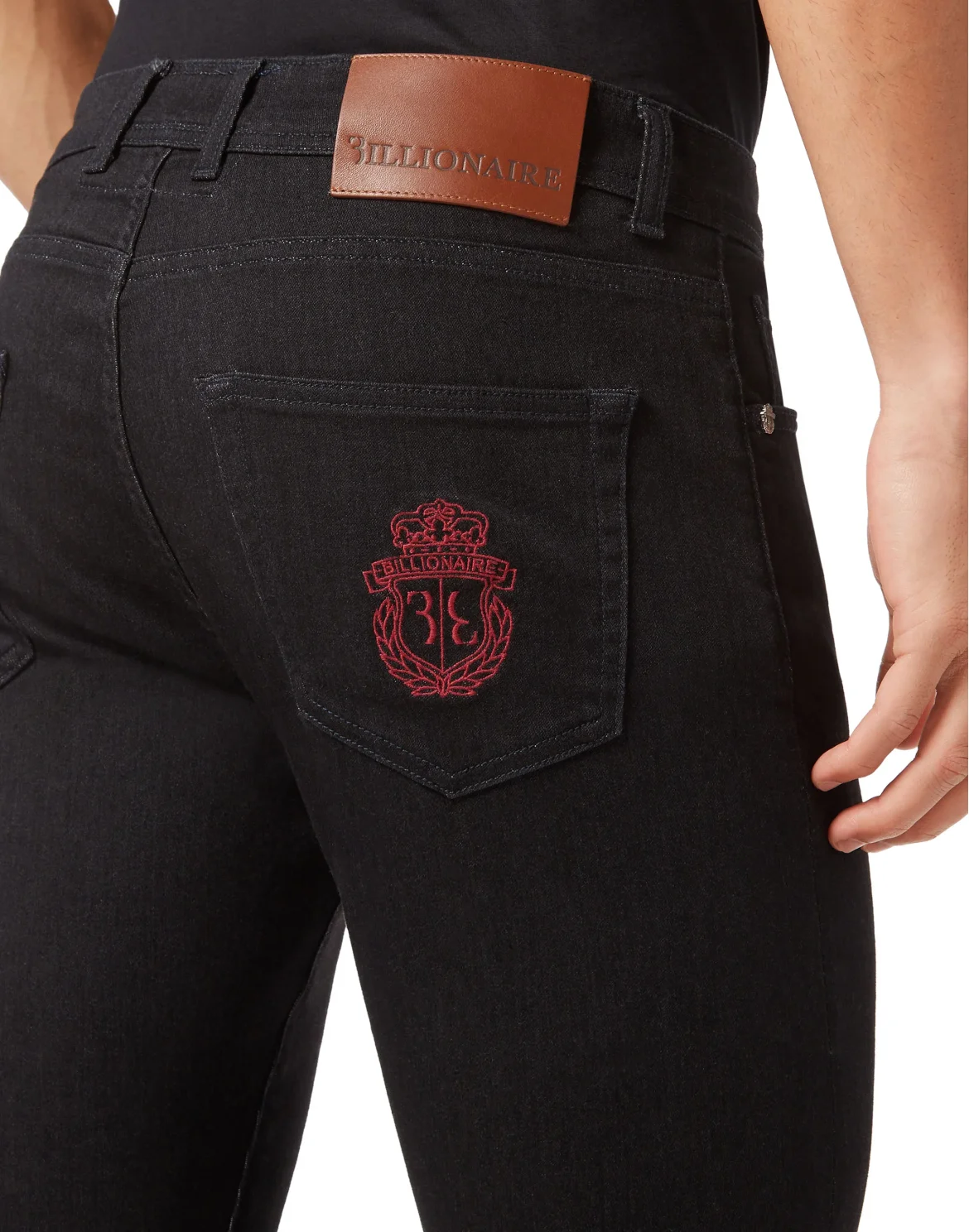 Denim Trousers Super Straight Cut Fit, цвет: Синий