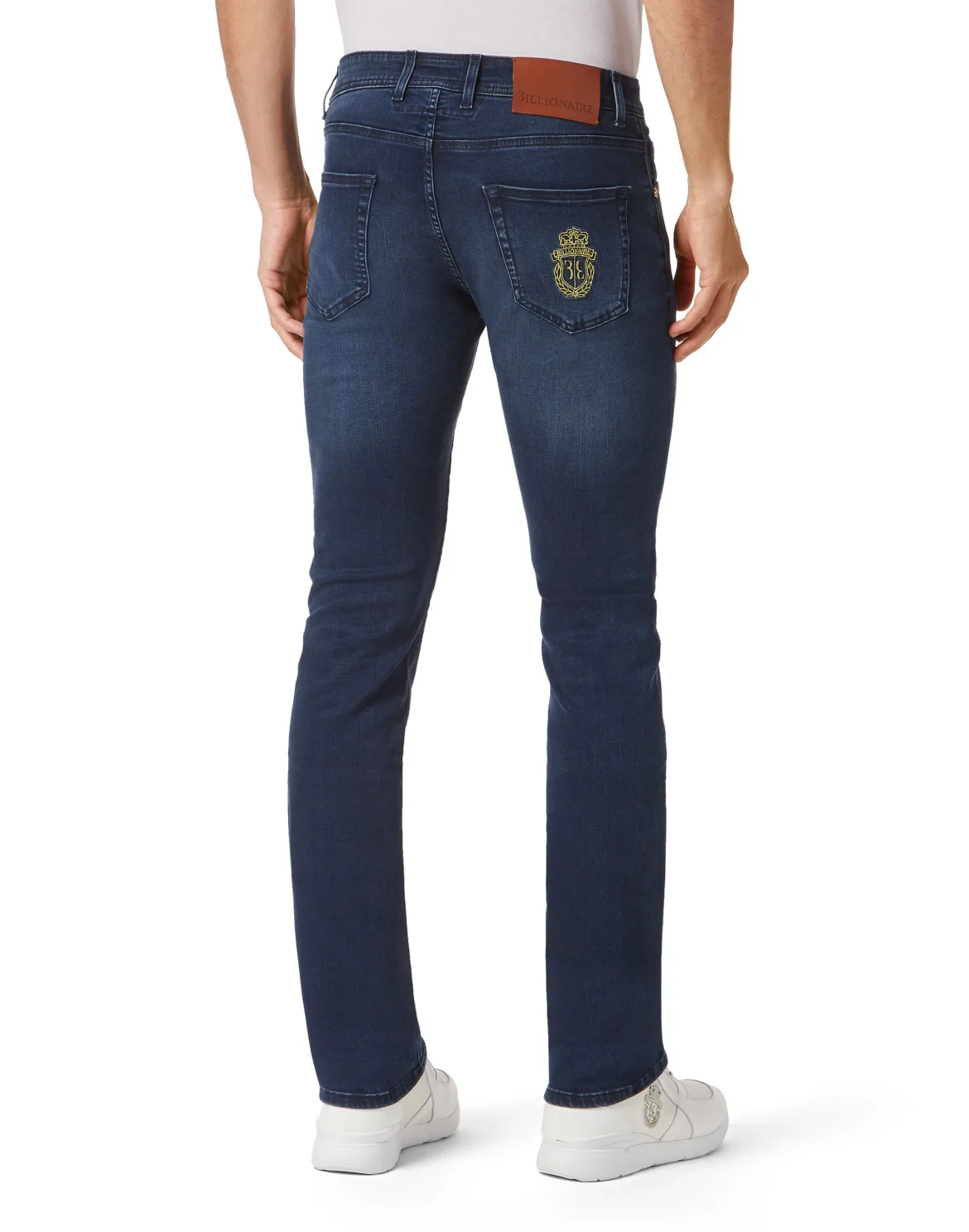 Denim Trousers Super Straight Cut Fit, цвет: Синий