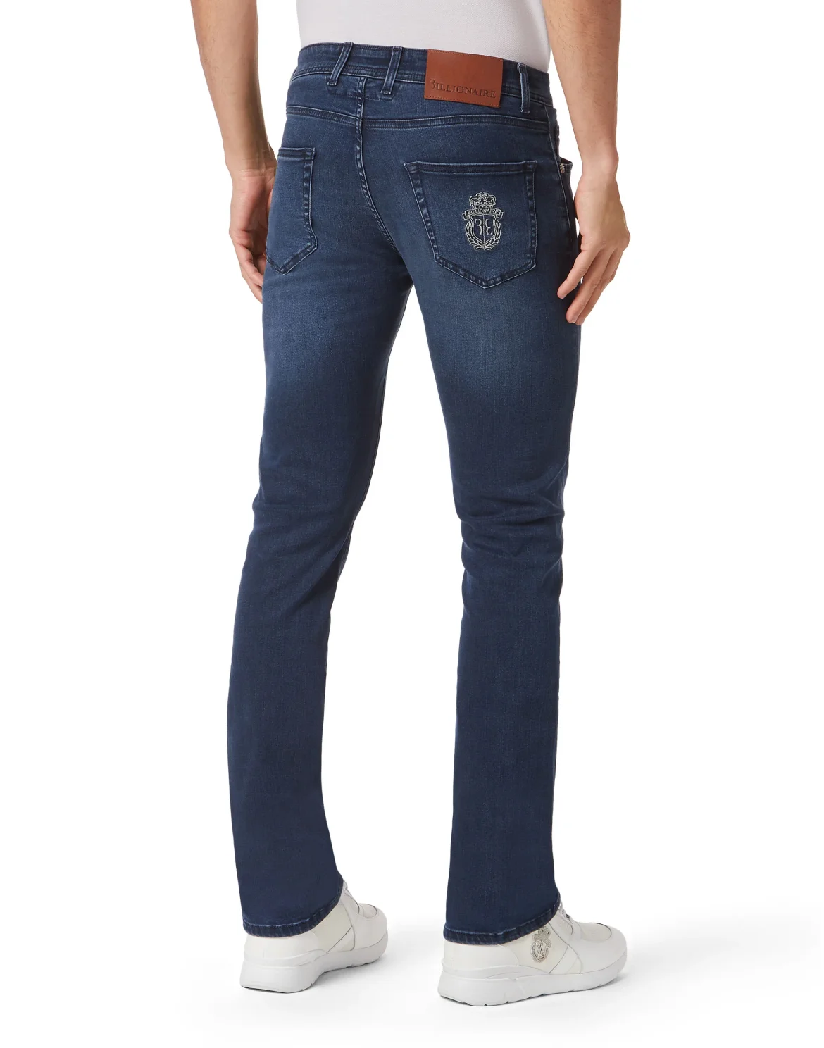 Denim Trousers Super Straight Cut Fit, цвет: Синий