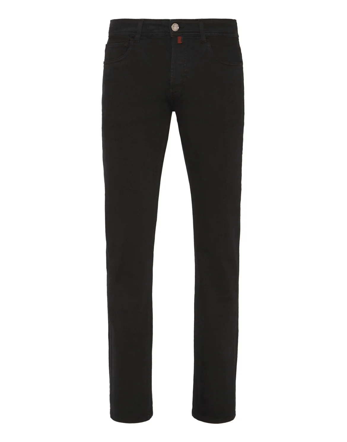 Denim Trousers Super Straight Cut Fit, цвет: Черный