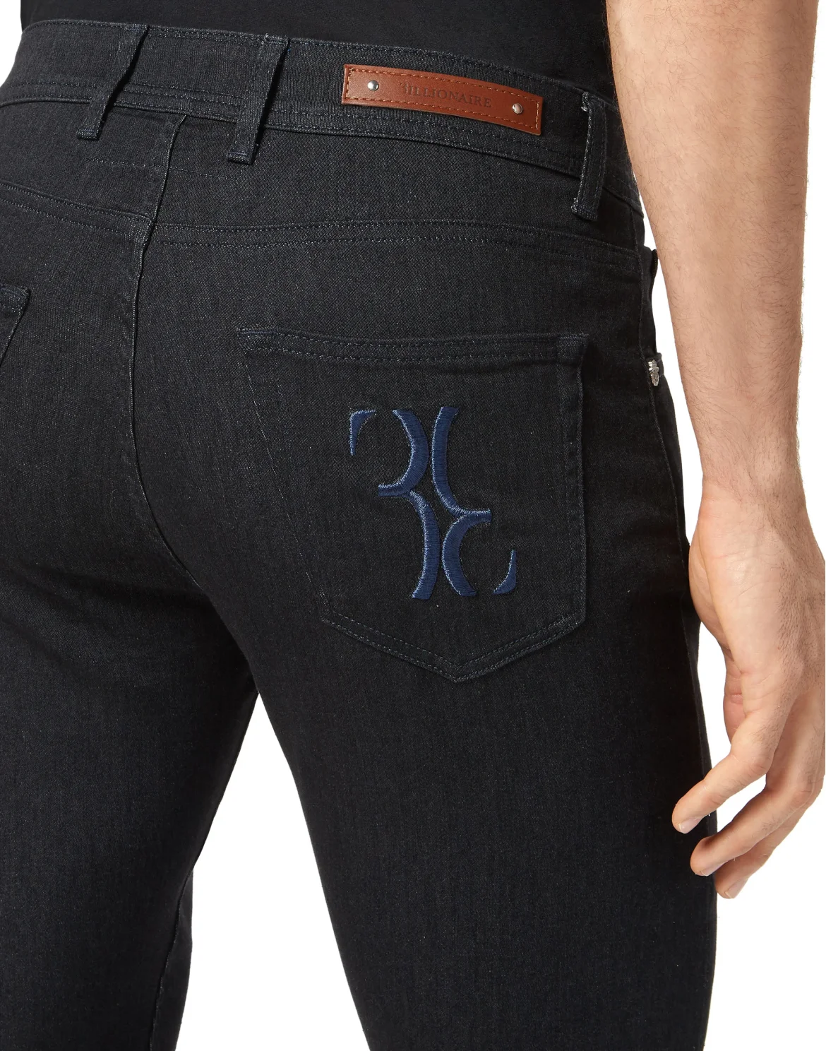 Denim Trousers Super Straight Cut Fit, цвет: Синий