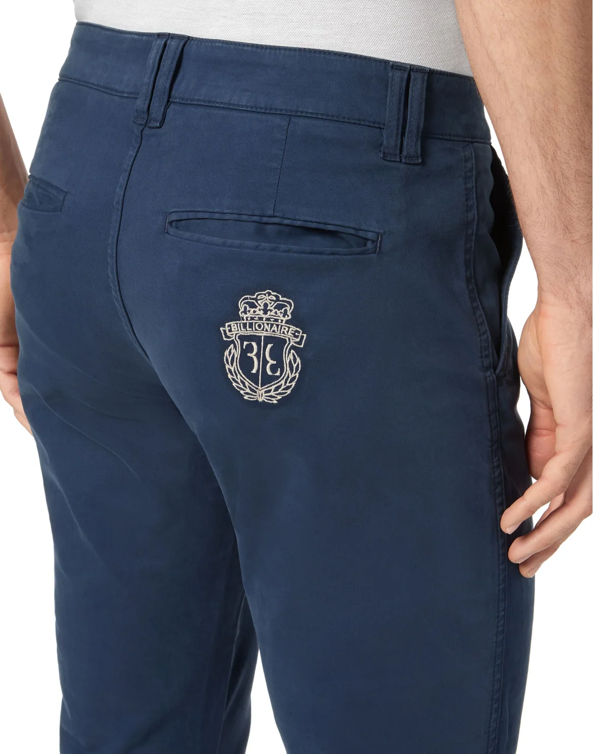 Denim Trousers Chino Fit, цвет: Синий