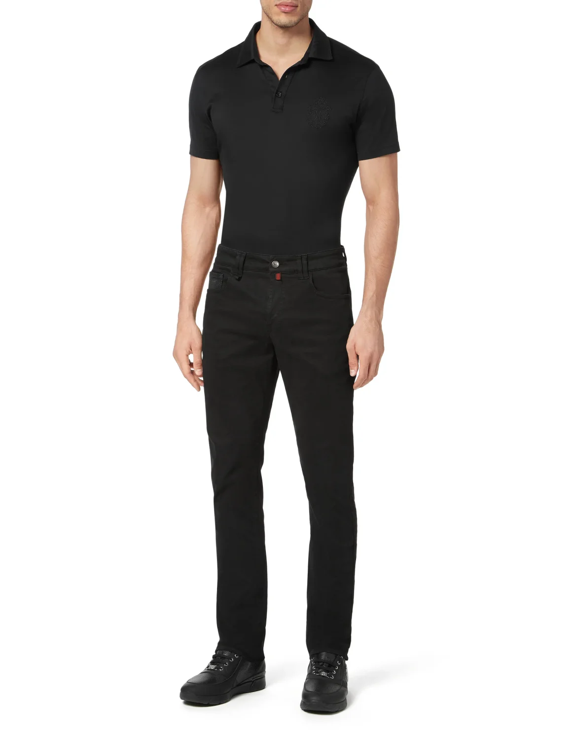 Denim Trousers Chino Fit, цвет: Черный