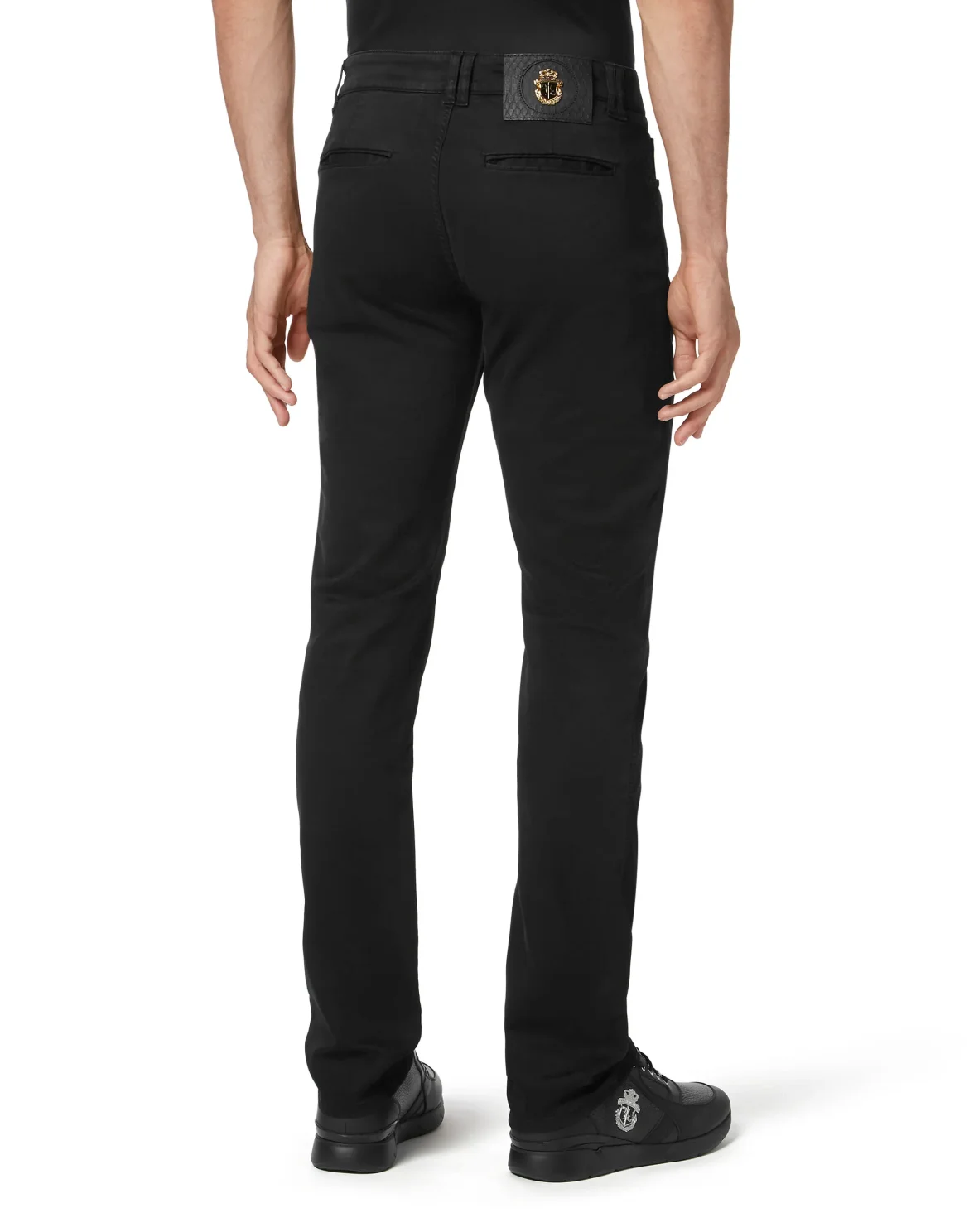 Denim Trousers Chino Fit, цвет: Черный