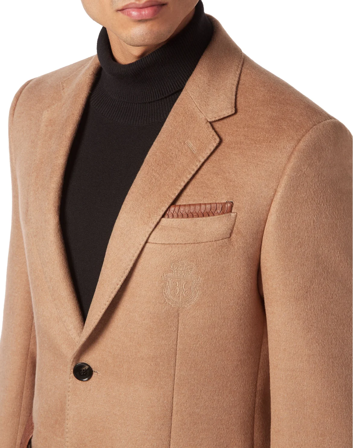 Silk and Elaphe Blazer, цвет: Бежевый