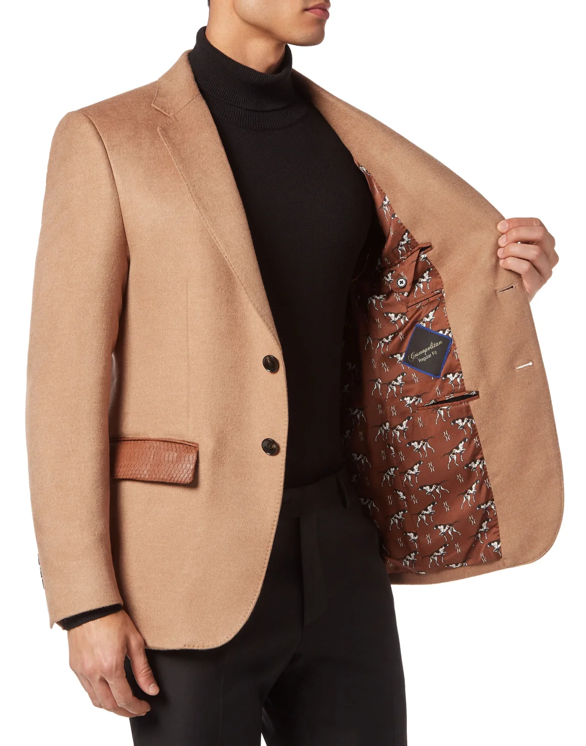 Silk and Elaphe Blazer, цвет: Бежевый
