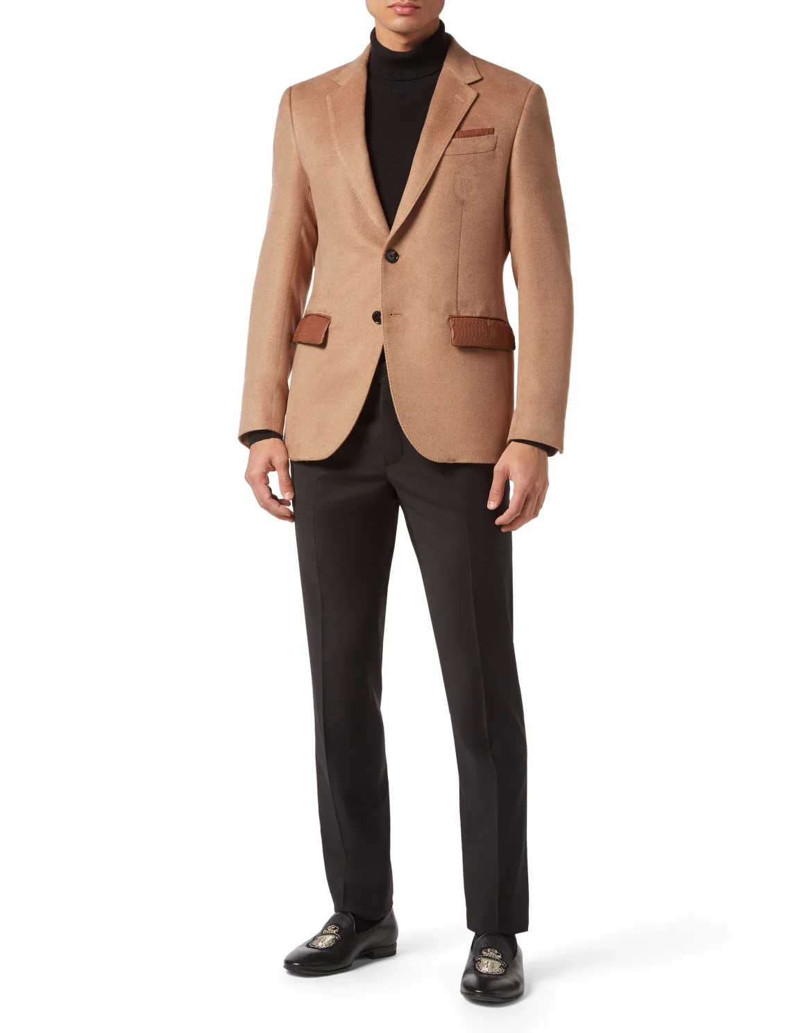 Silk and Elaphe Blazer, цвет: Бежевый