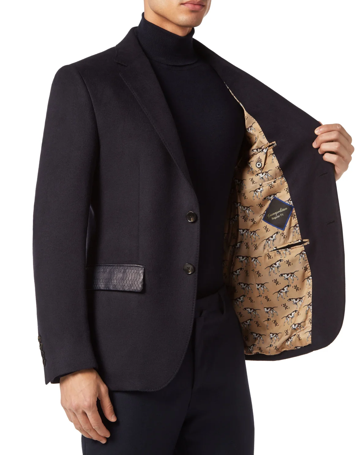 Silk and Elaphe Blazer, цвет: Синий