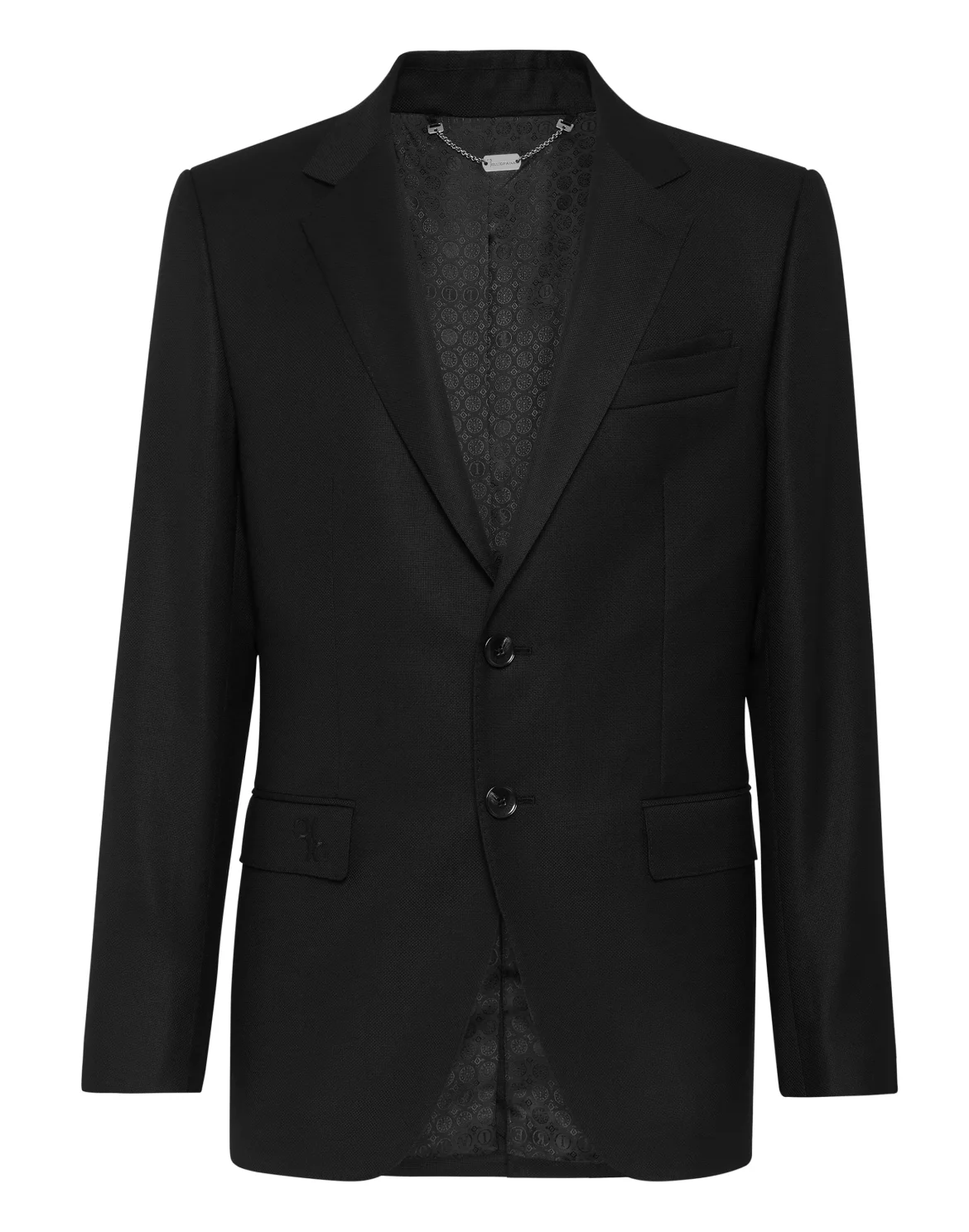 Light Wool Blazer, цвет: Черный