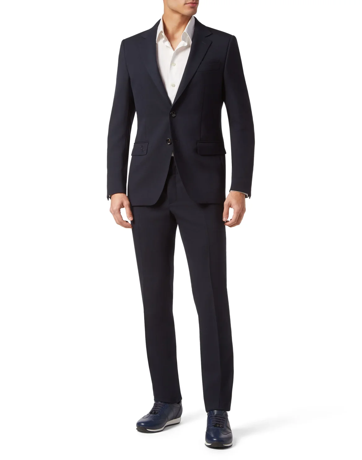 Light Wool Blazer, цвет: Синий