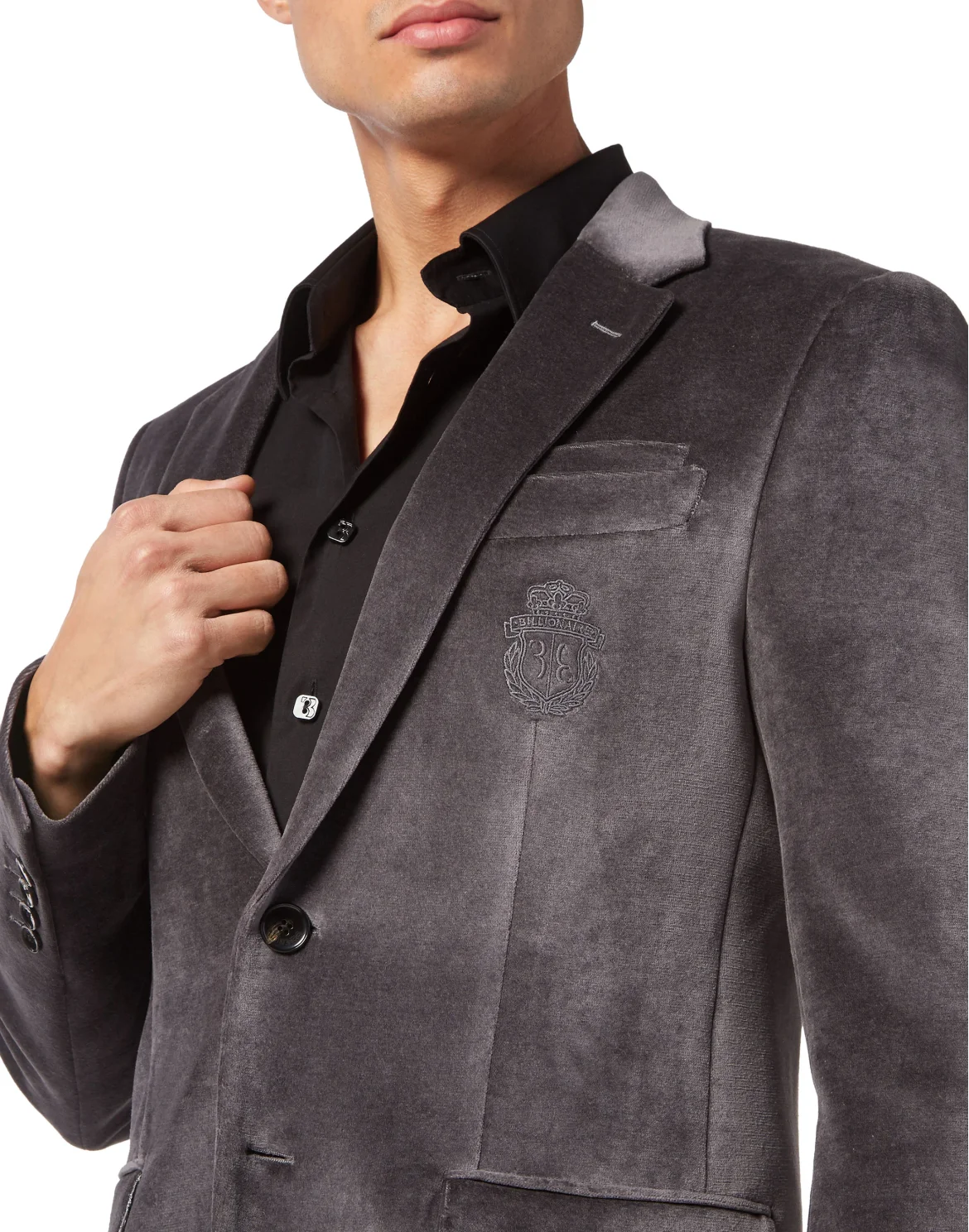 Chenille Blazer, цвет: Серый