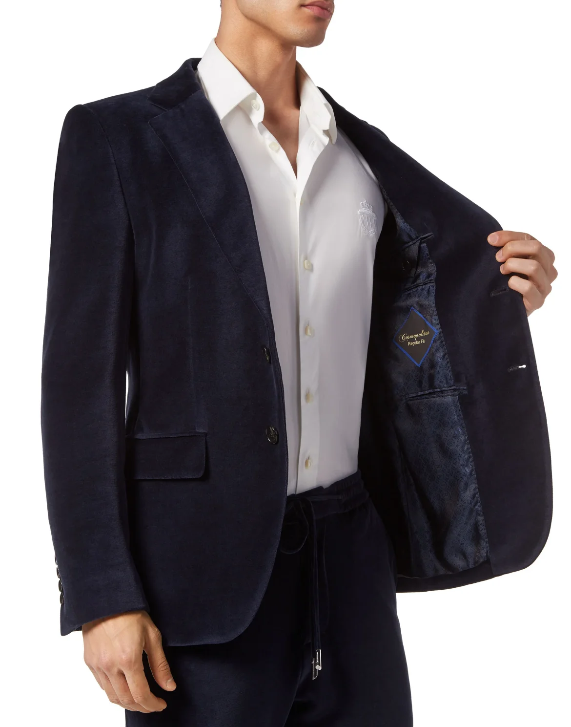 Chenille Blazer, цвет: Синий