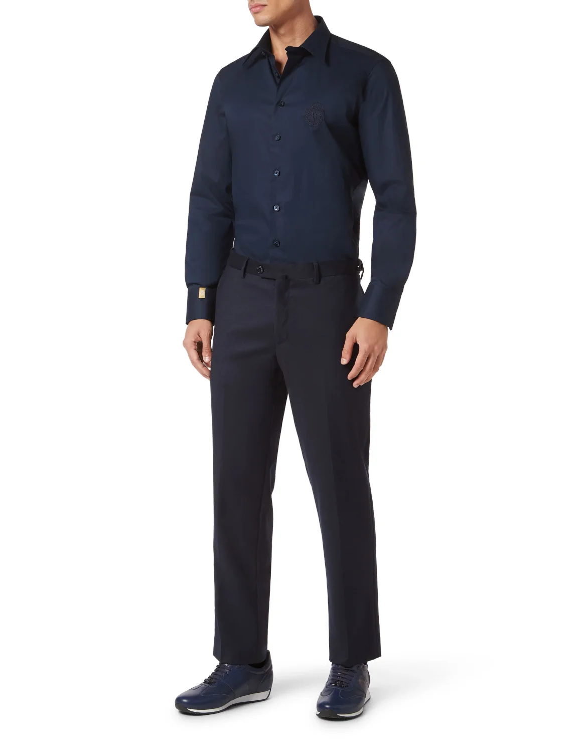 Shirt Slim Fit, цвет: Синий