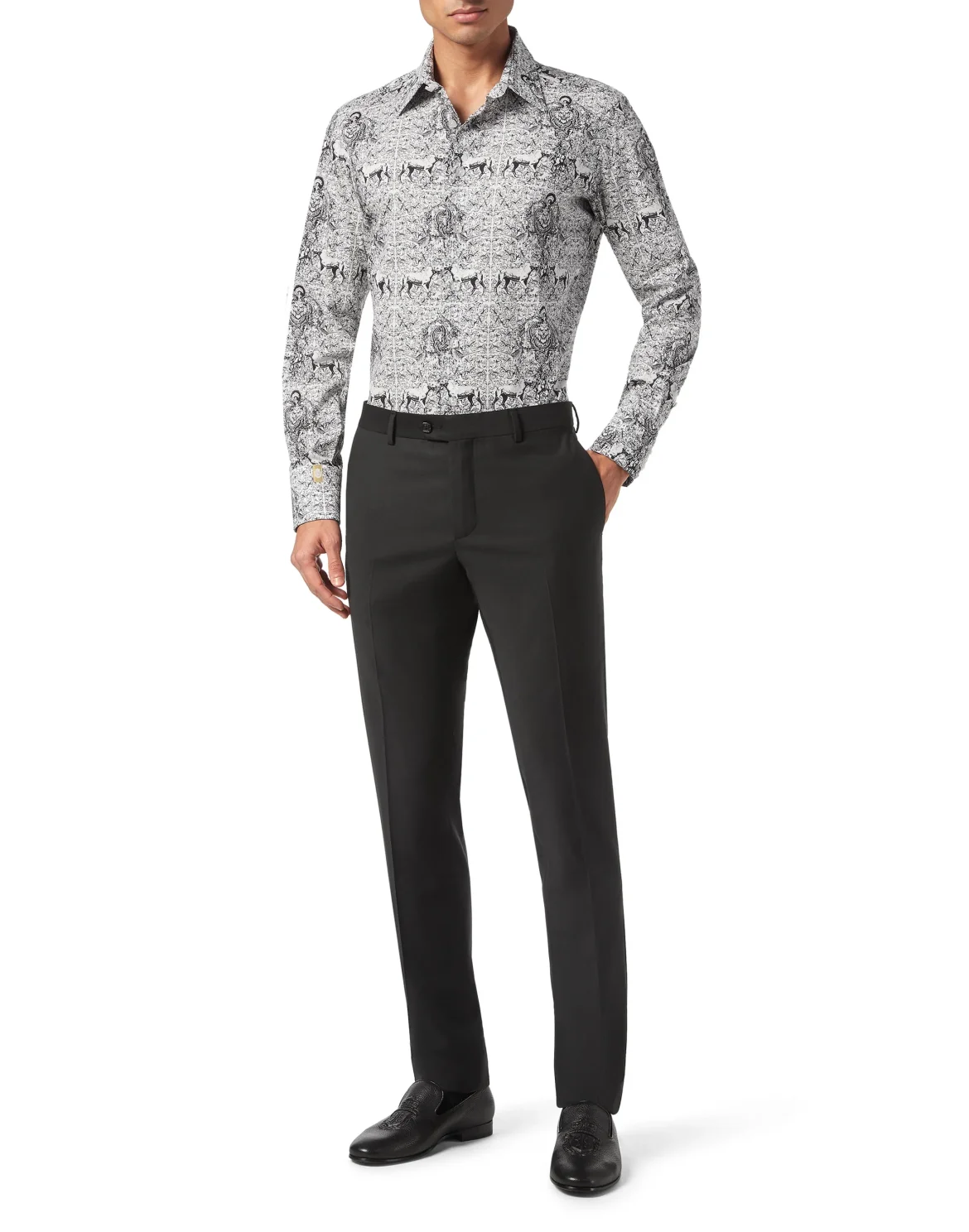 Shirt Slim Fit, цвет: Белый