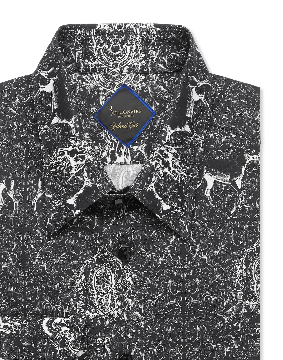 Shirt Slim Fit, цвет: Черный