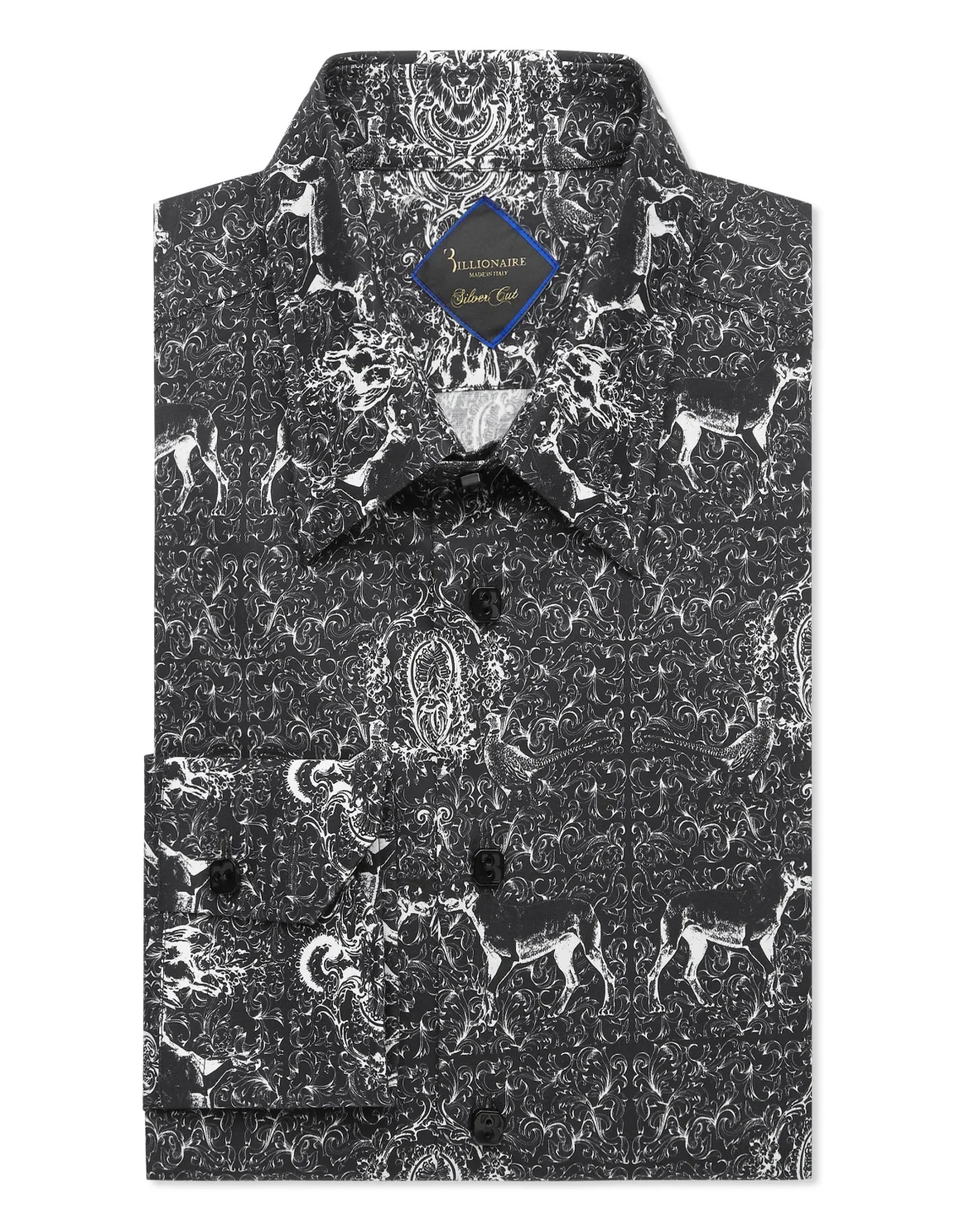Shirt Slim Fit, цвет: Черный