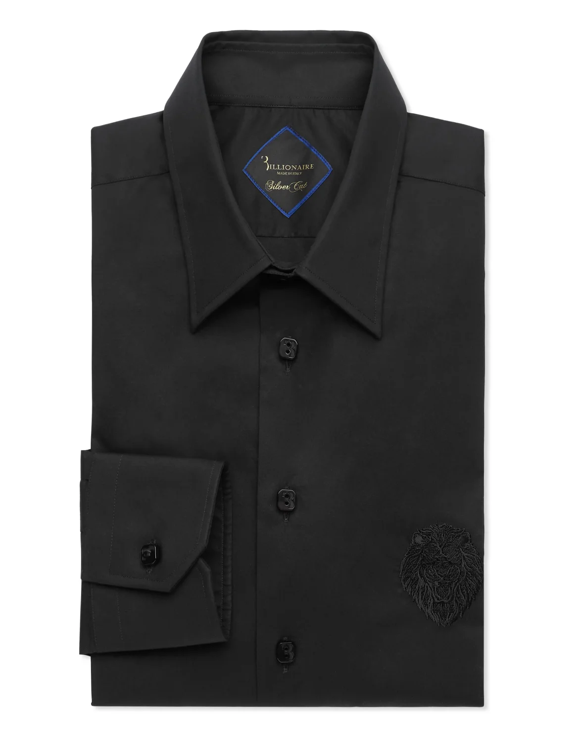 Shirt Slim Fit, цвет: Черный