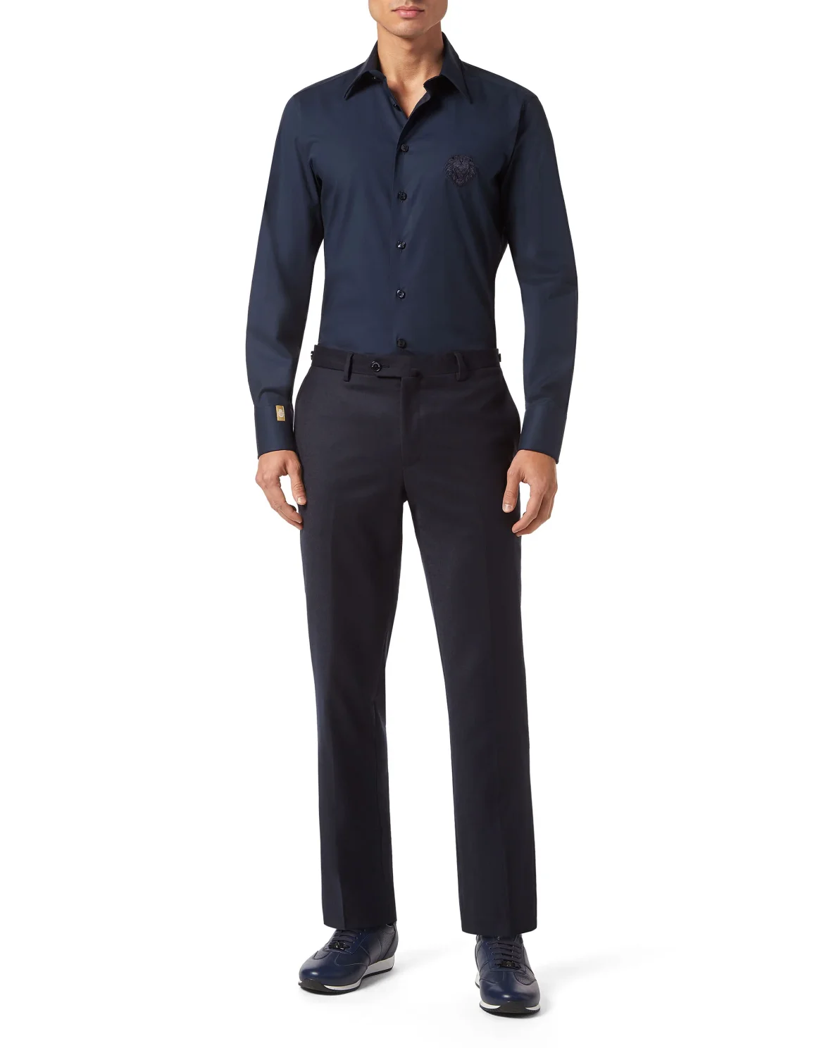 Shirt Slim Fit, цвет: Синий