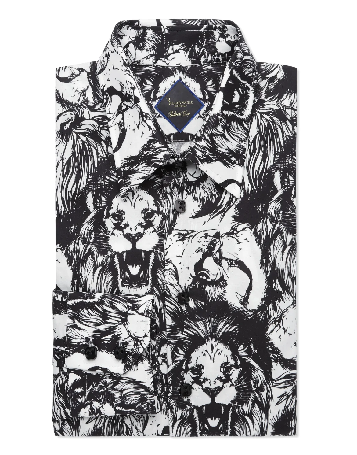 Shirt Slim Fit, цвет: Черный