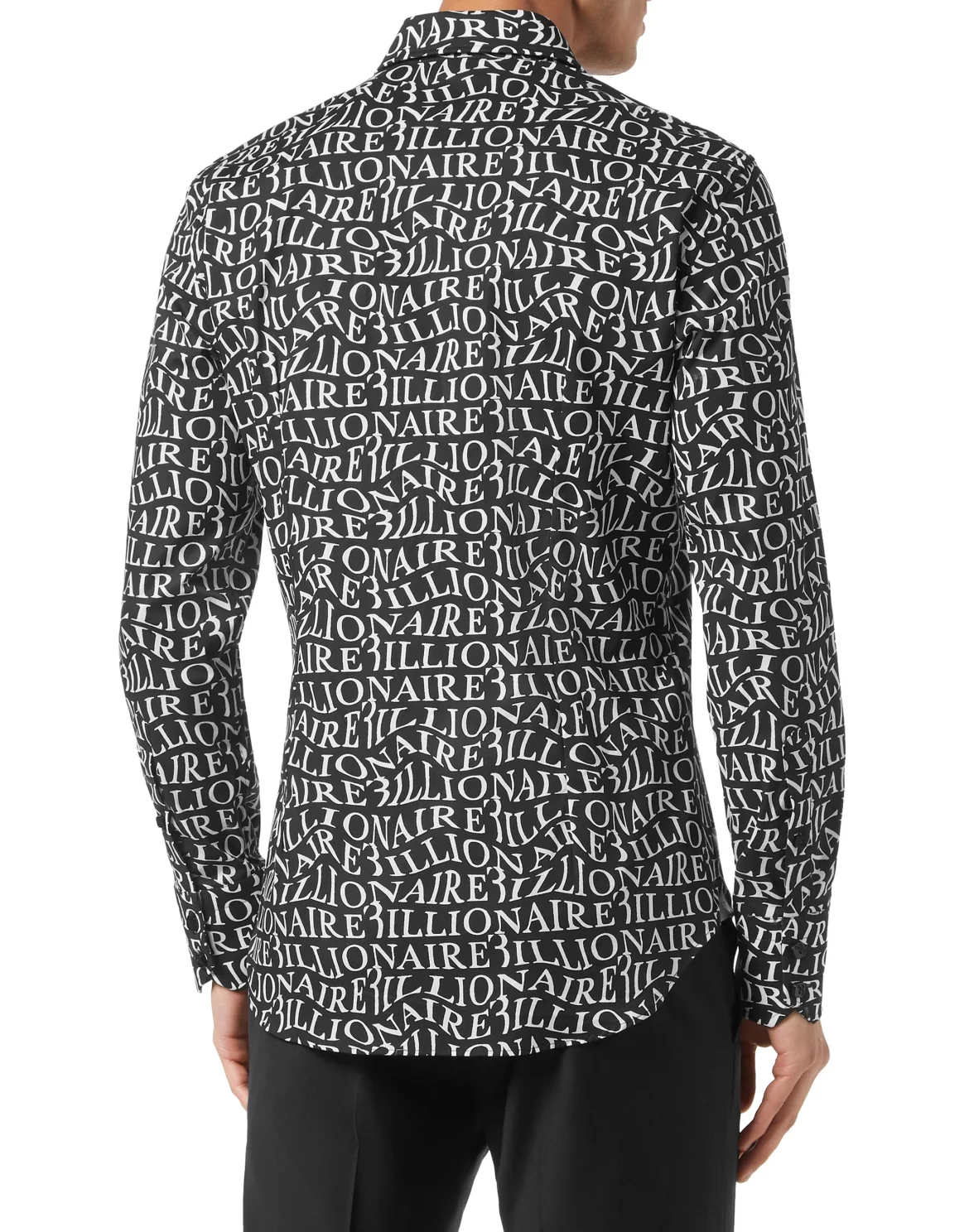 Shirt Slim Fit, цвет: Черный