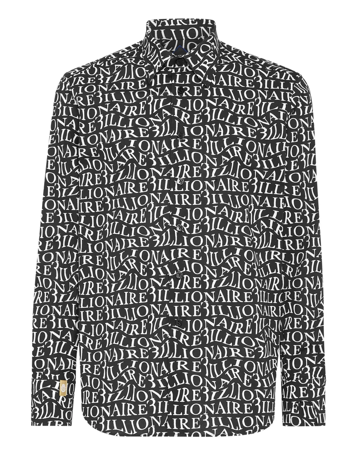 Shirt Slim Fit, цвет: Черный