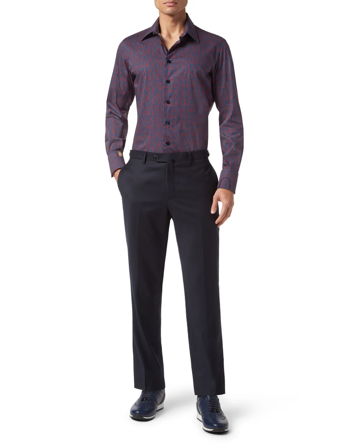 Shirt Slim Fit, цвет: Синий