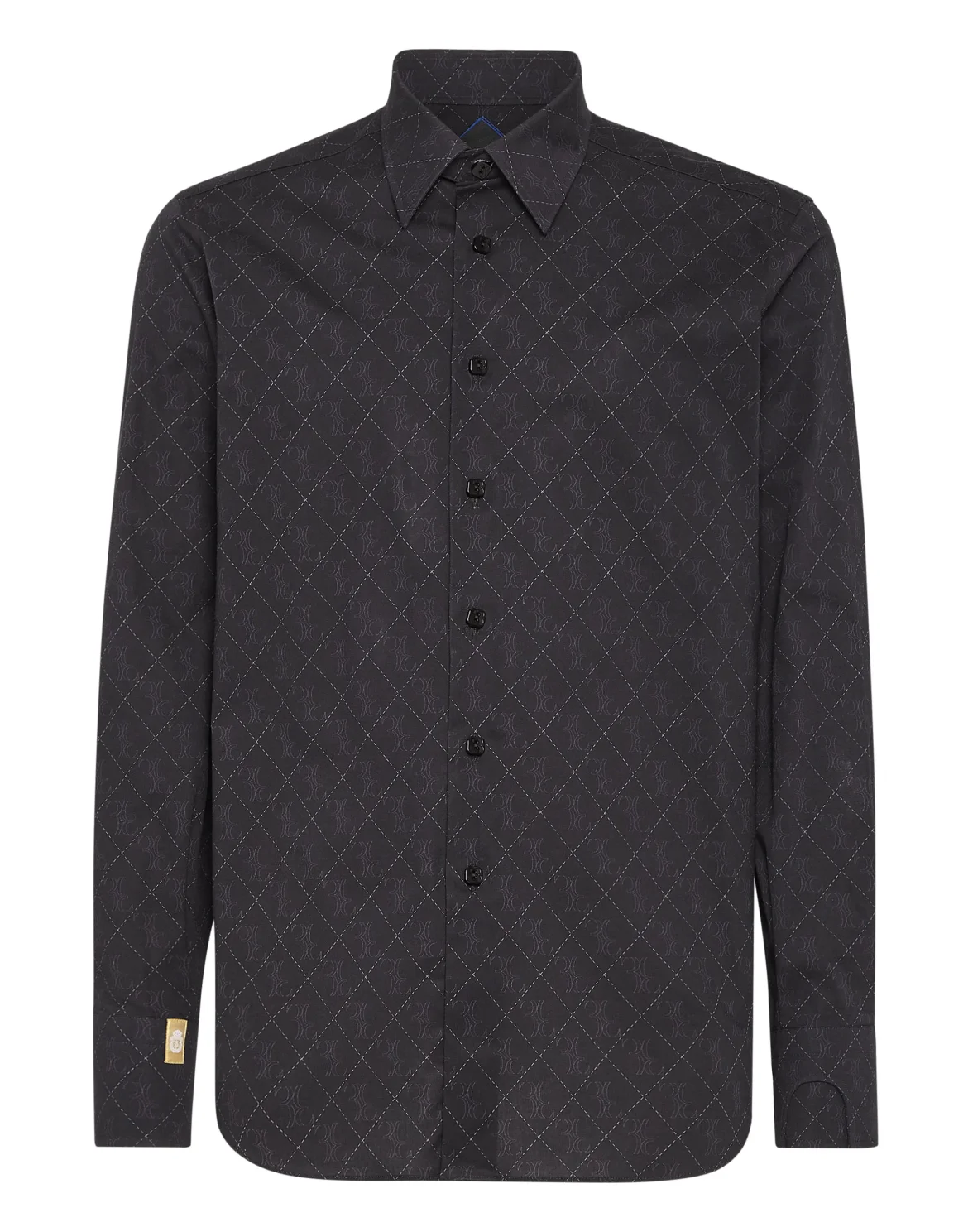 Shirt Slim Fit, цвет: Черный