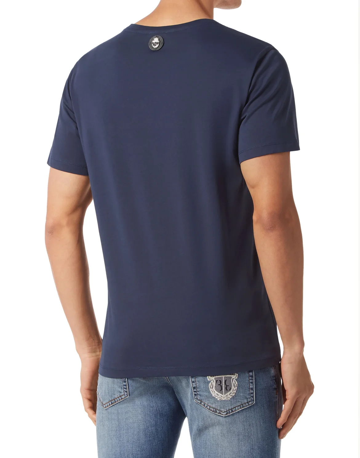 Jersey T-shirt Round Neck SS, цвет: Синий