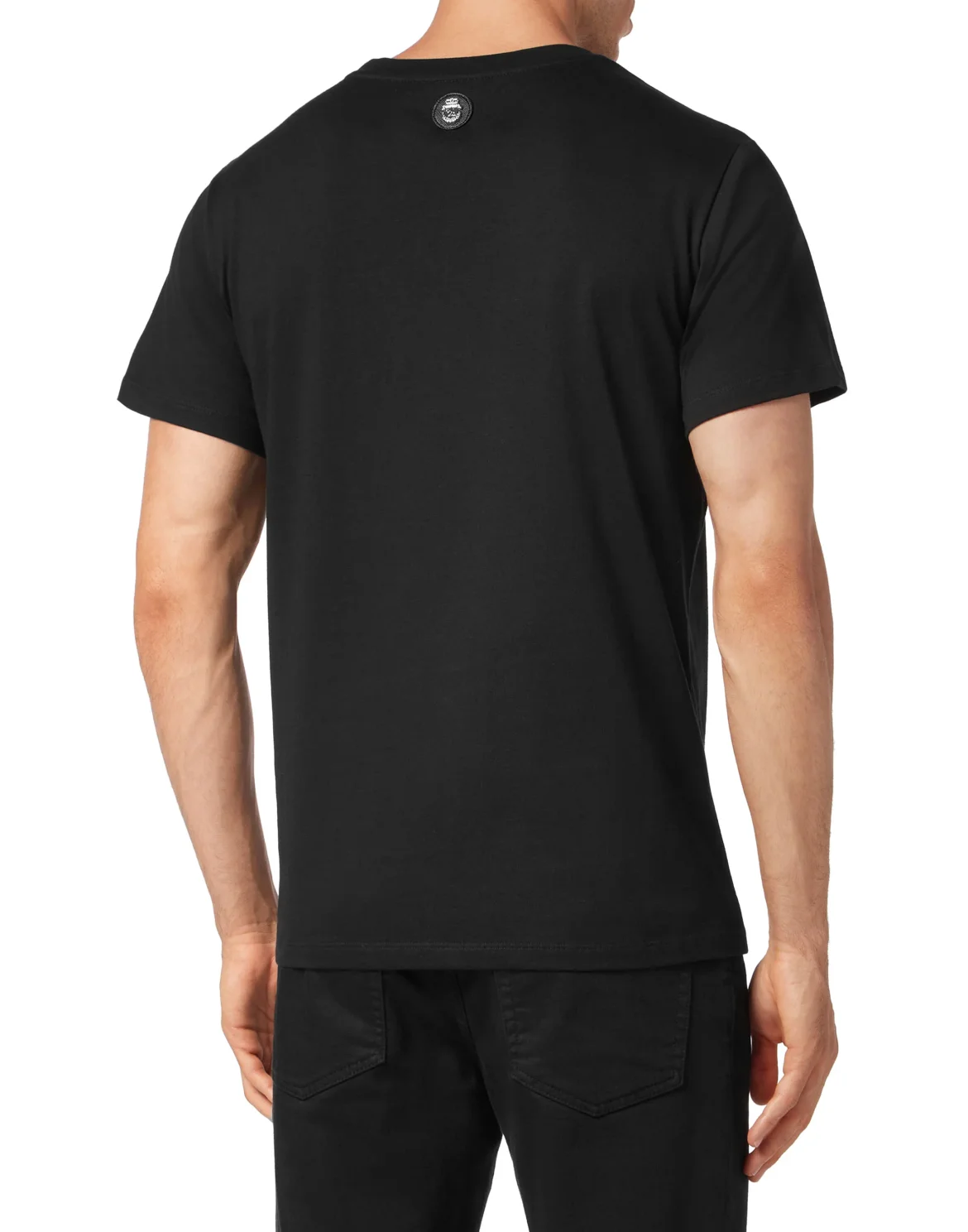 Jersey T-shirt Round Neck SS, цвет: Черный