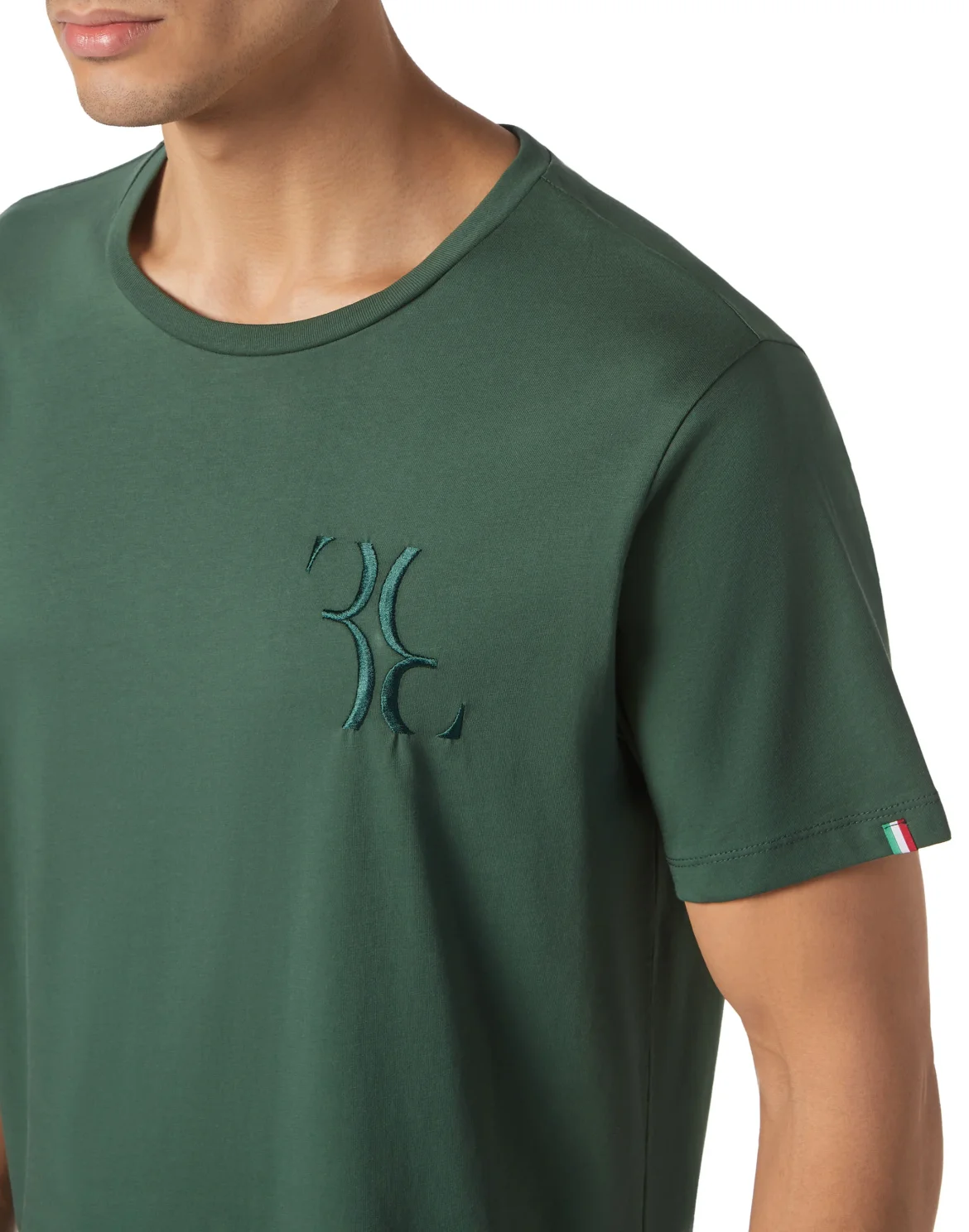 Jersey T-shirt Round Neck SS, цвет: Зеленый
